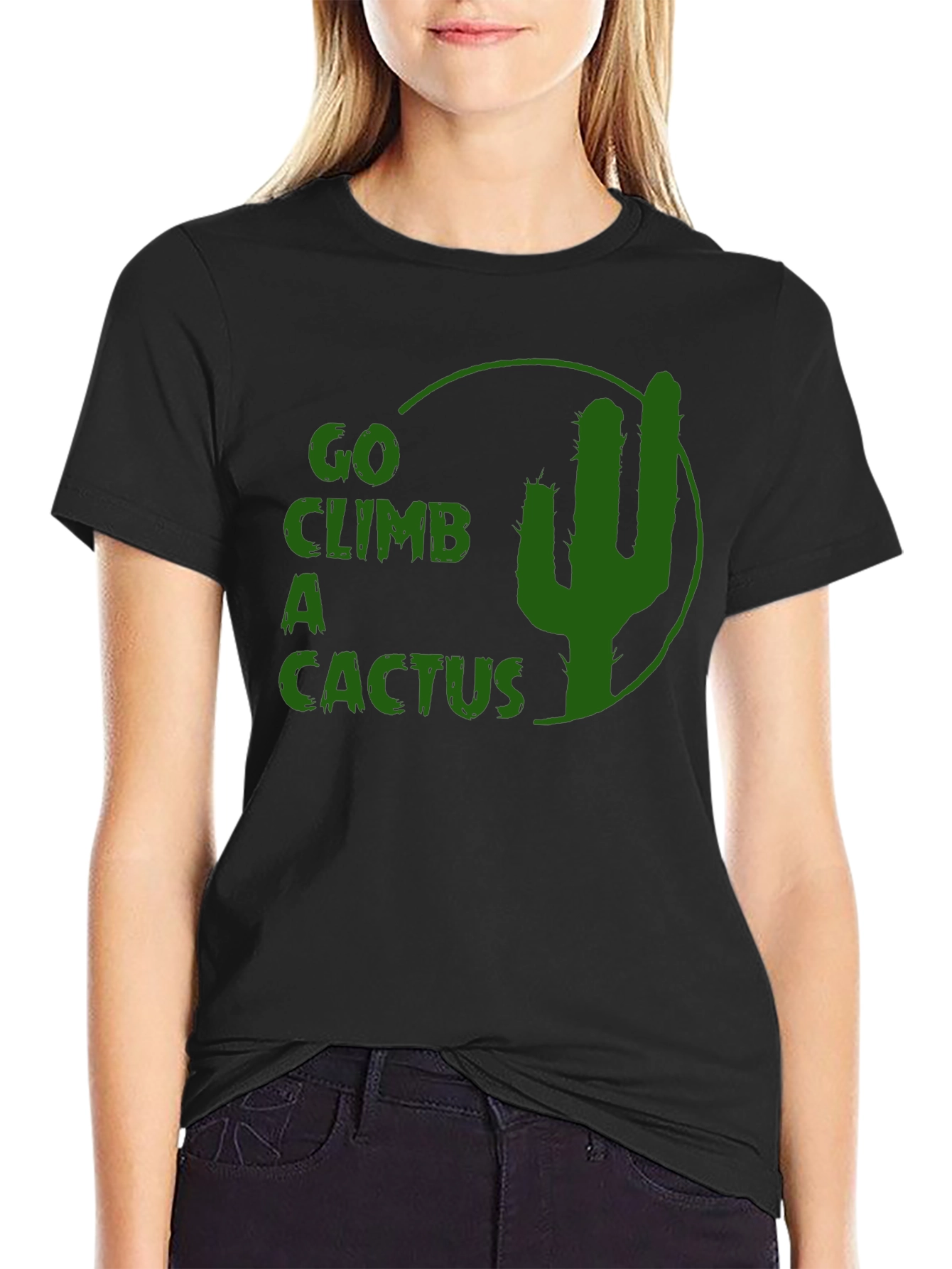 Go Climb a Cactus Graphic Tee