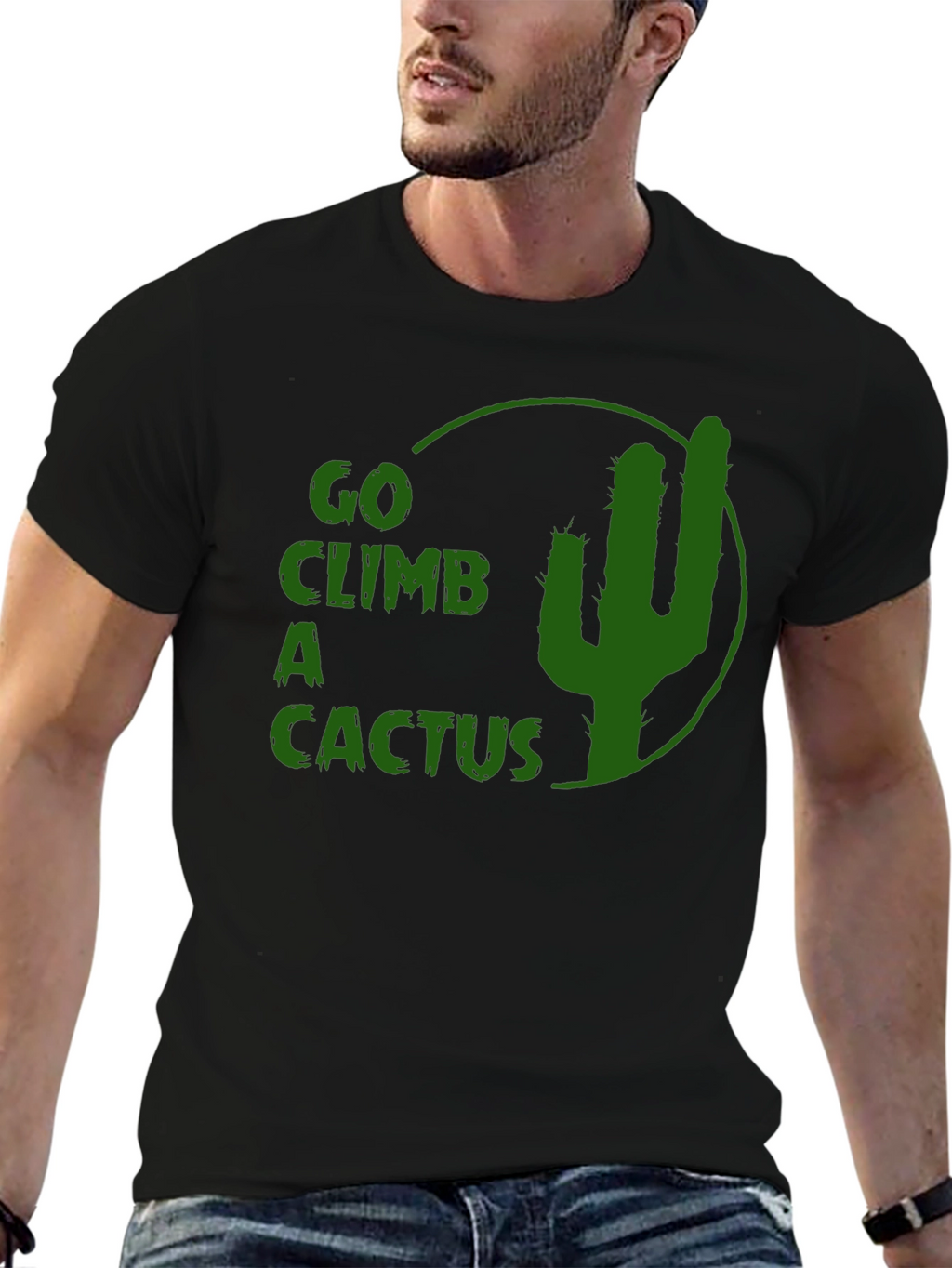 Go Climb a Cactus Graphic Tee