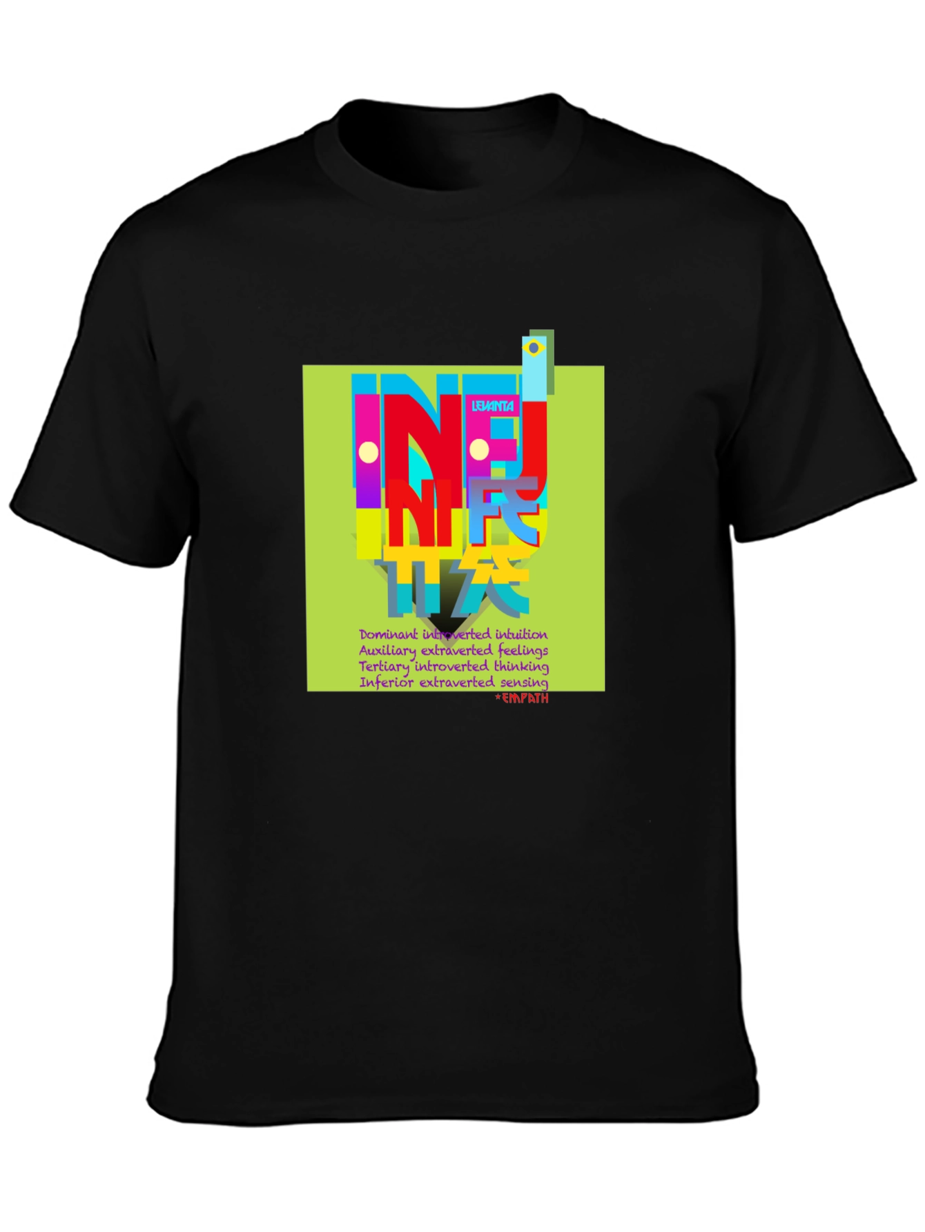 INFJ Empath T-Shirt - Dominant Intuition Tee