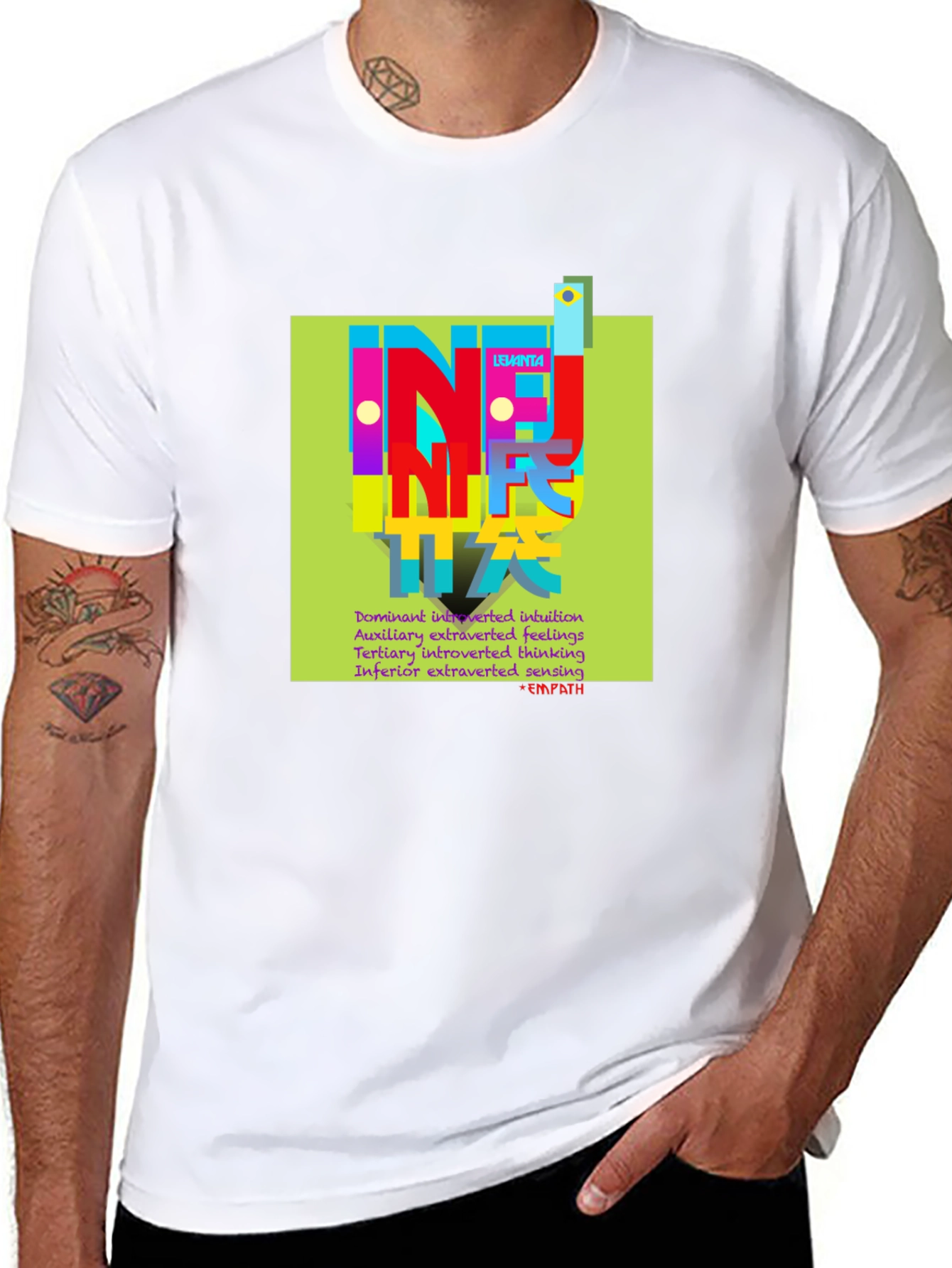 INFJ Empath T-Shirt - Dominant Intuition Tee