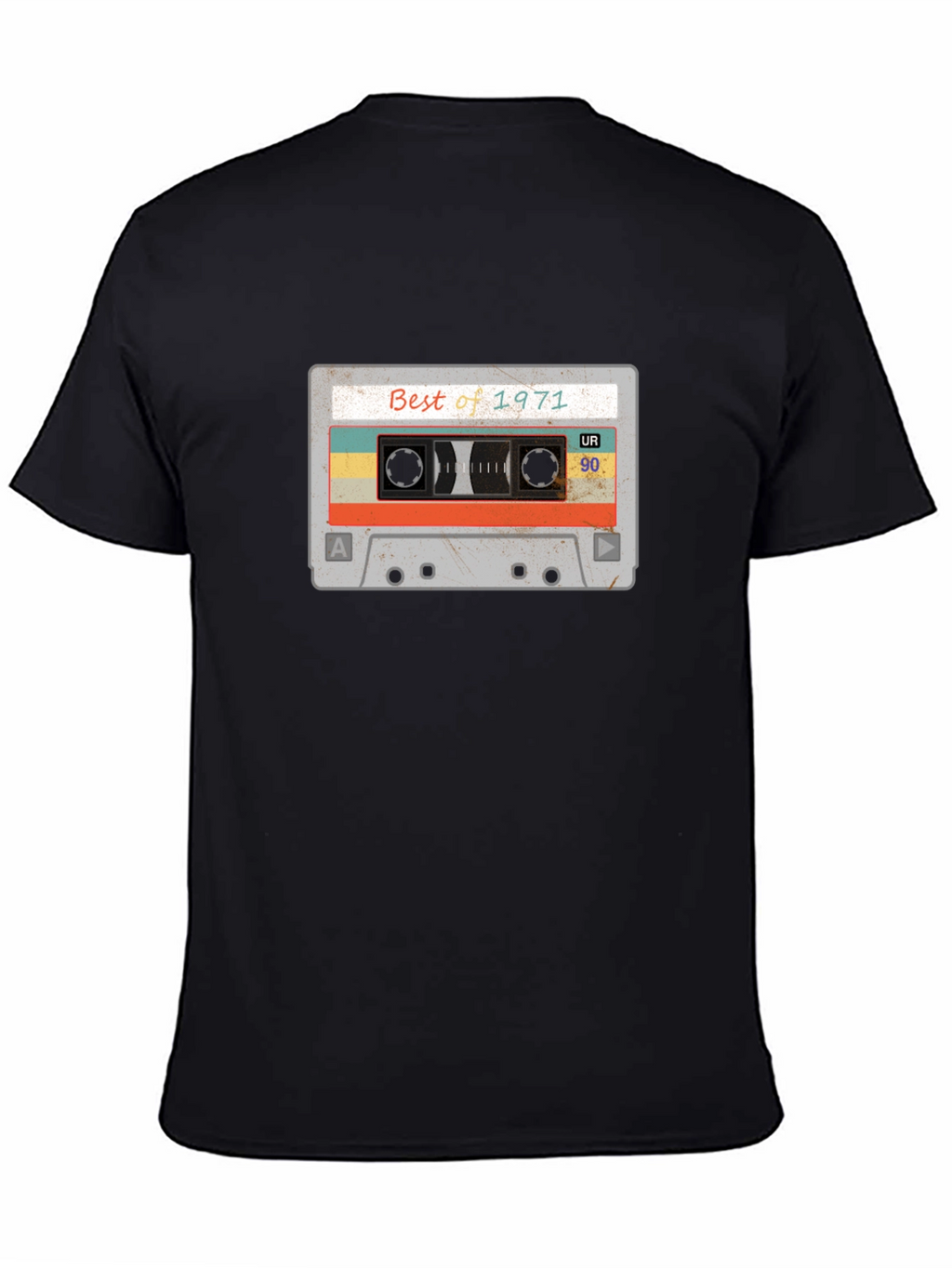 Retro Best of 1971 Cassette Tape Graphic Tee