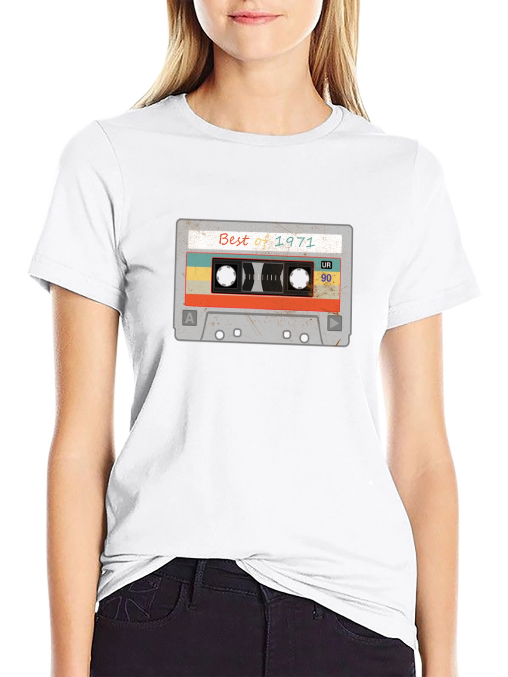 Retro Best of 1971 Cassette Tape Graphic Tee