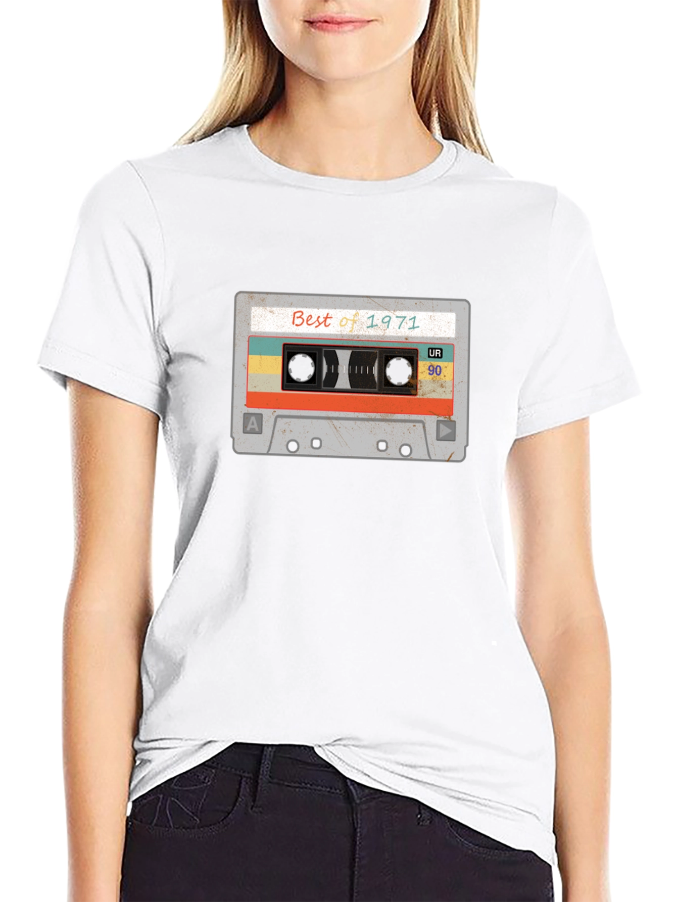 Retro Best of 1971 Cassette Tape Graphic Tee