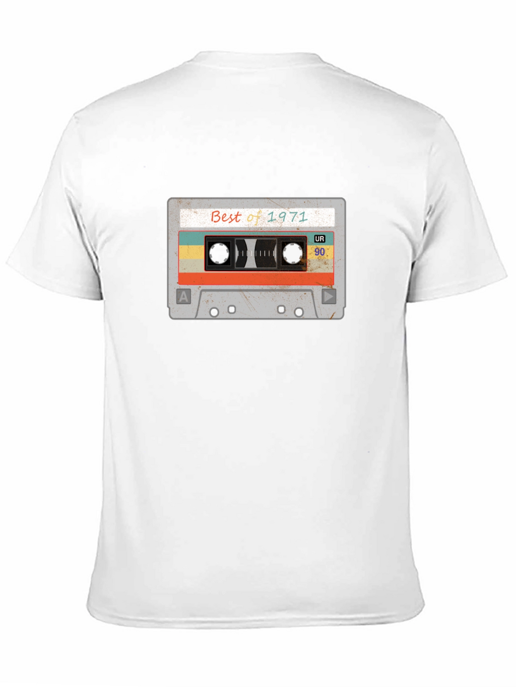 Retro Best of 1971 Cassette Tape Graphic Tee