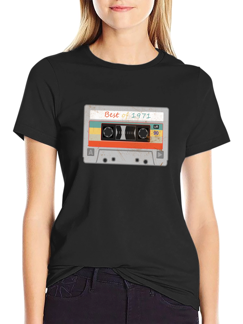 Retro Best of 1971 Cassette Tape Graphic Tee