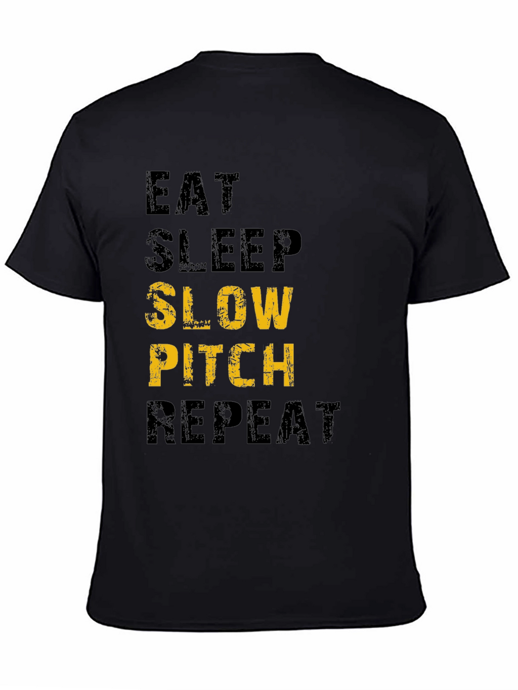 Eat Sleep Slow Pitch Repeat T-Shirt - Sportswear