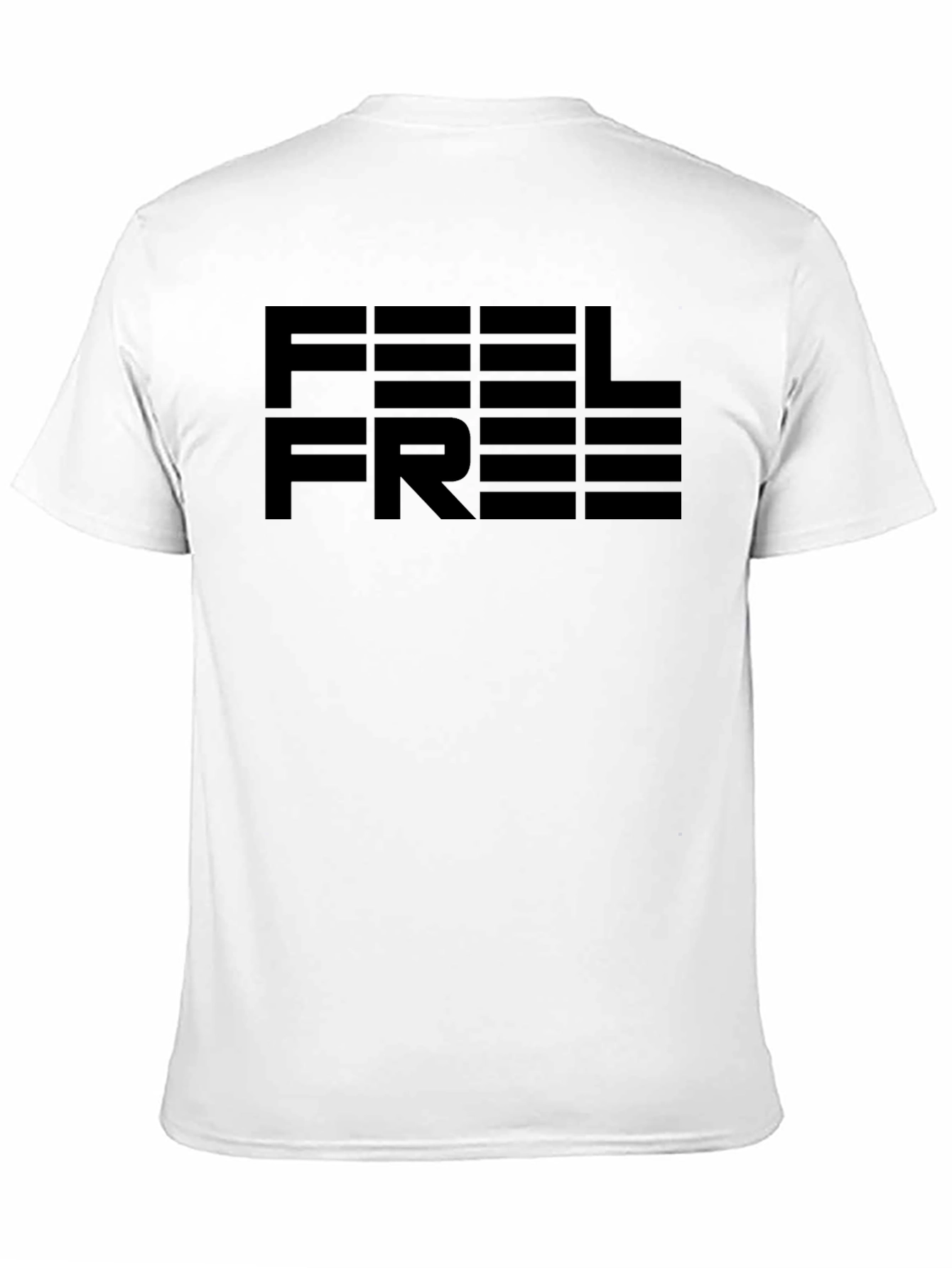Feel Free Graphic Tee - Mens Black T-Shirt