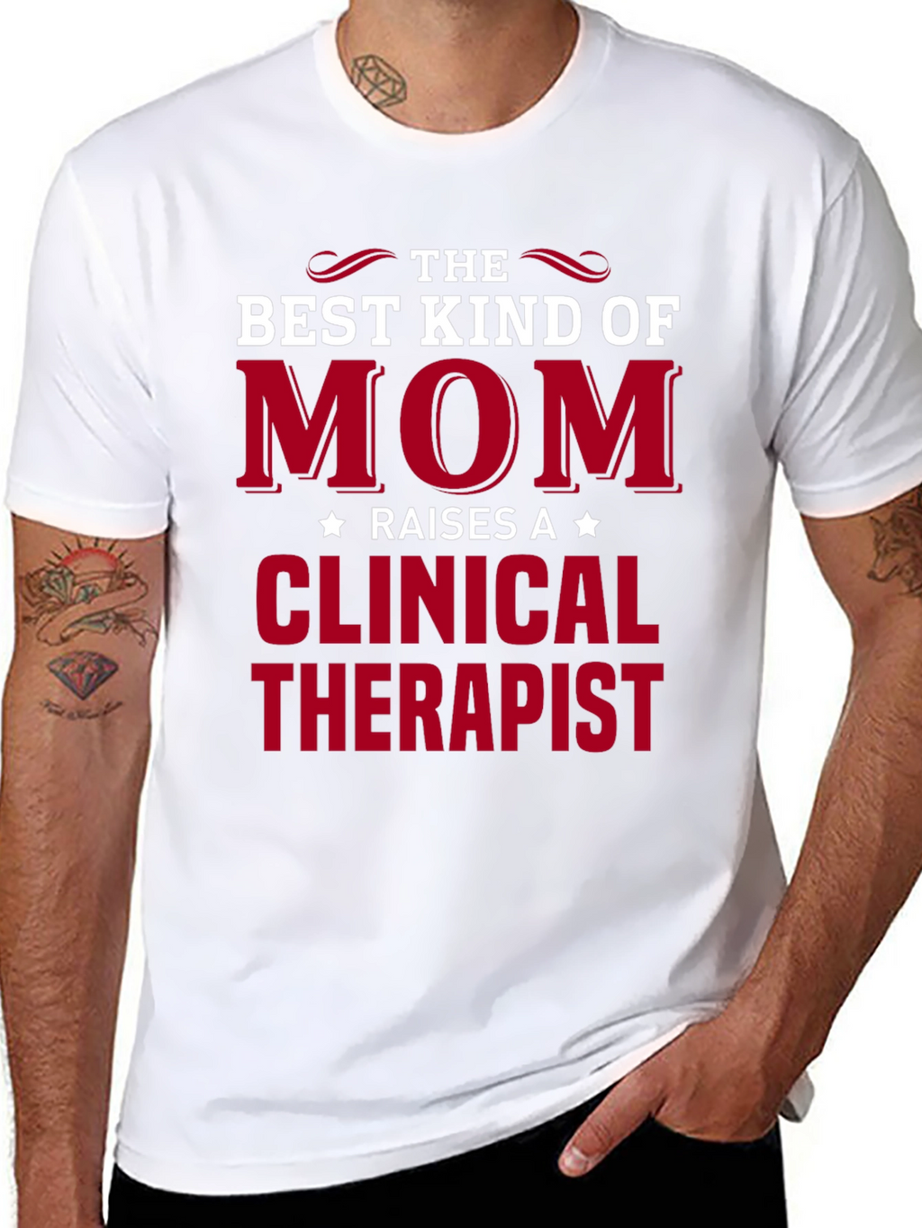 Best Kind of Mom Clinical Therapist T-Shirt
