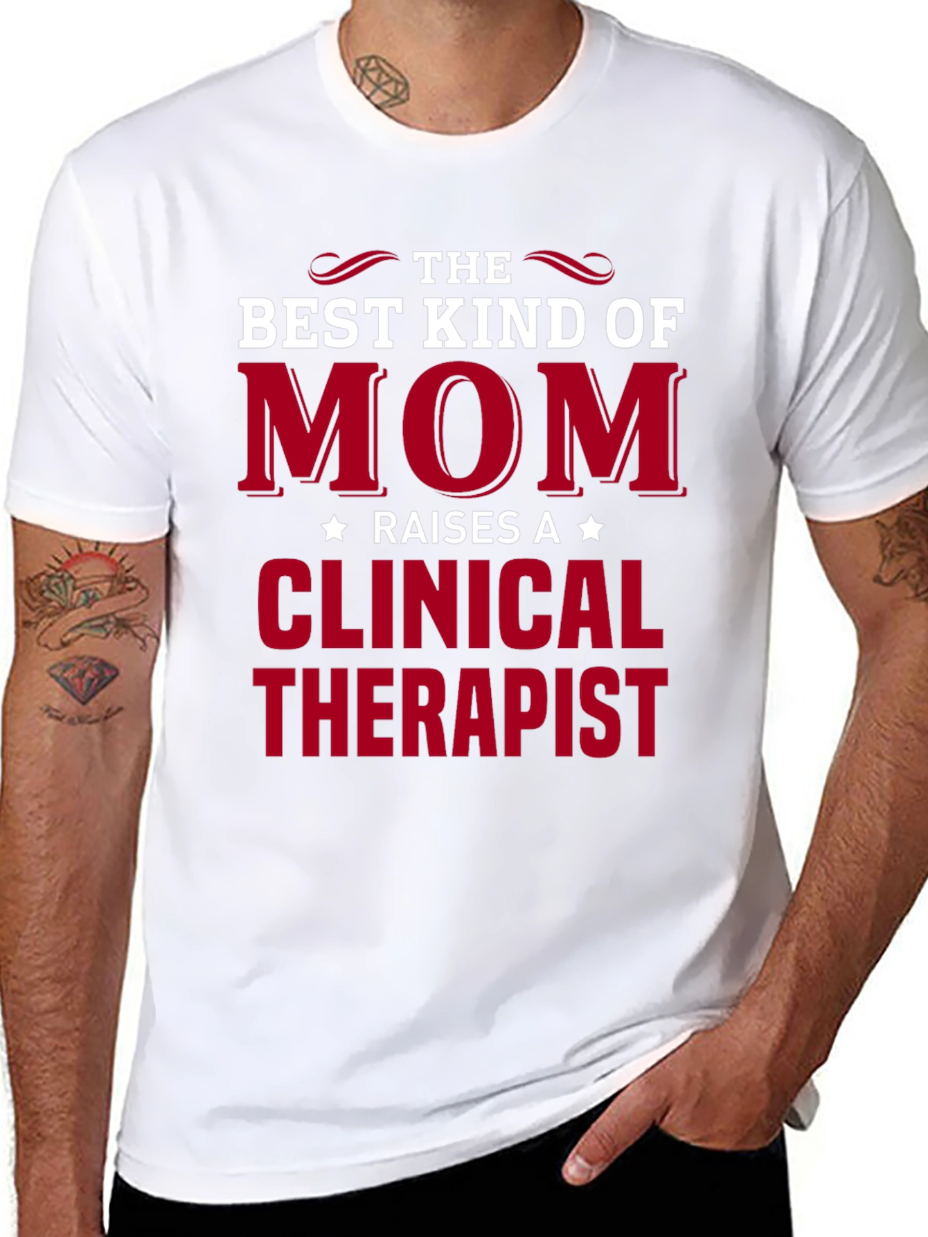 Best Kind of Mom Clinical Therapist T-Shirt