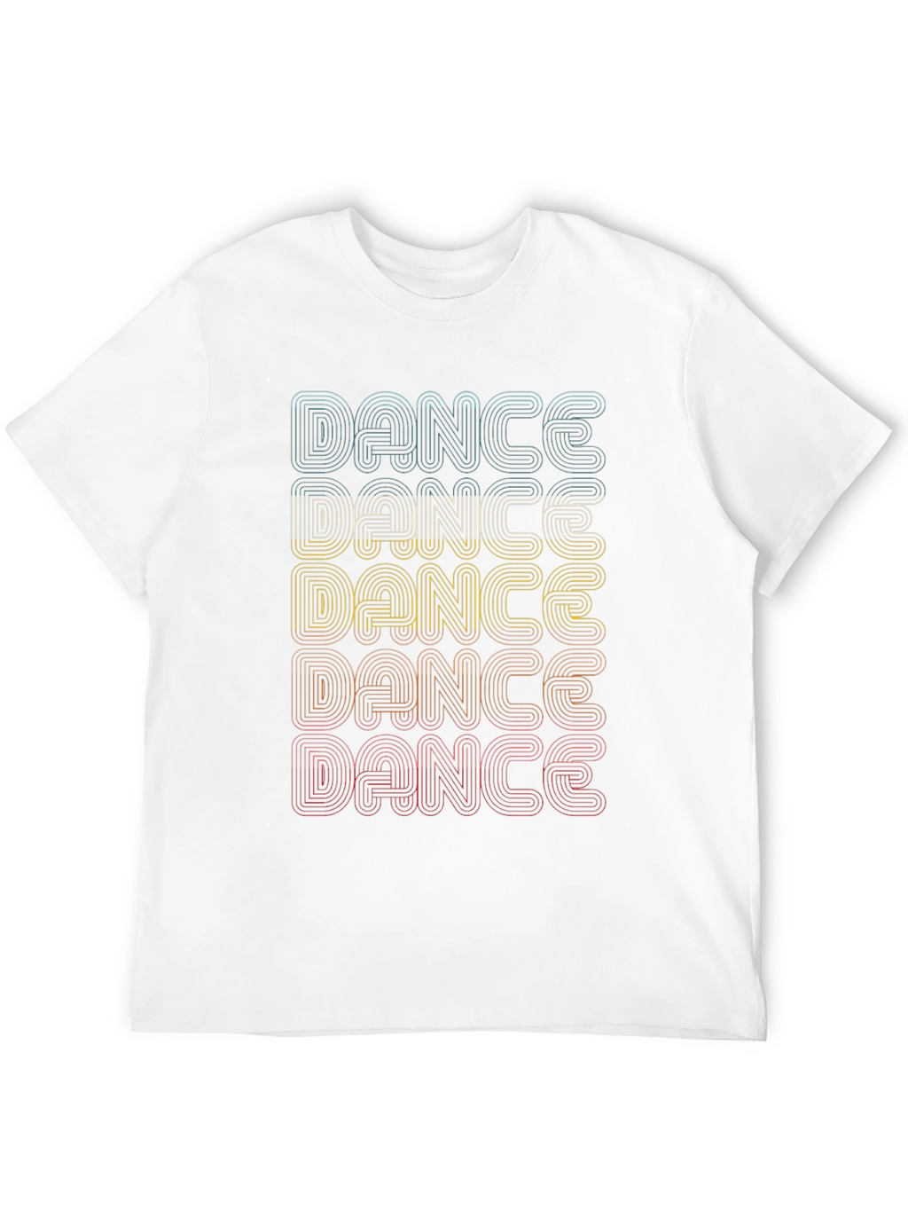 Retro Dance T-Shirt - 70s Style Graphic Tee