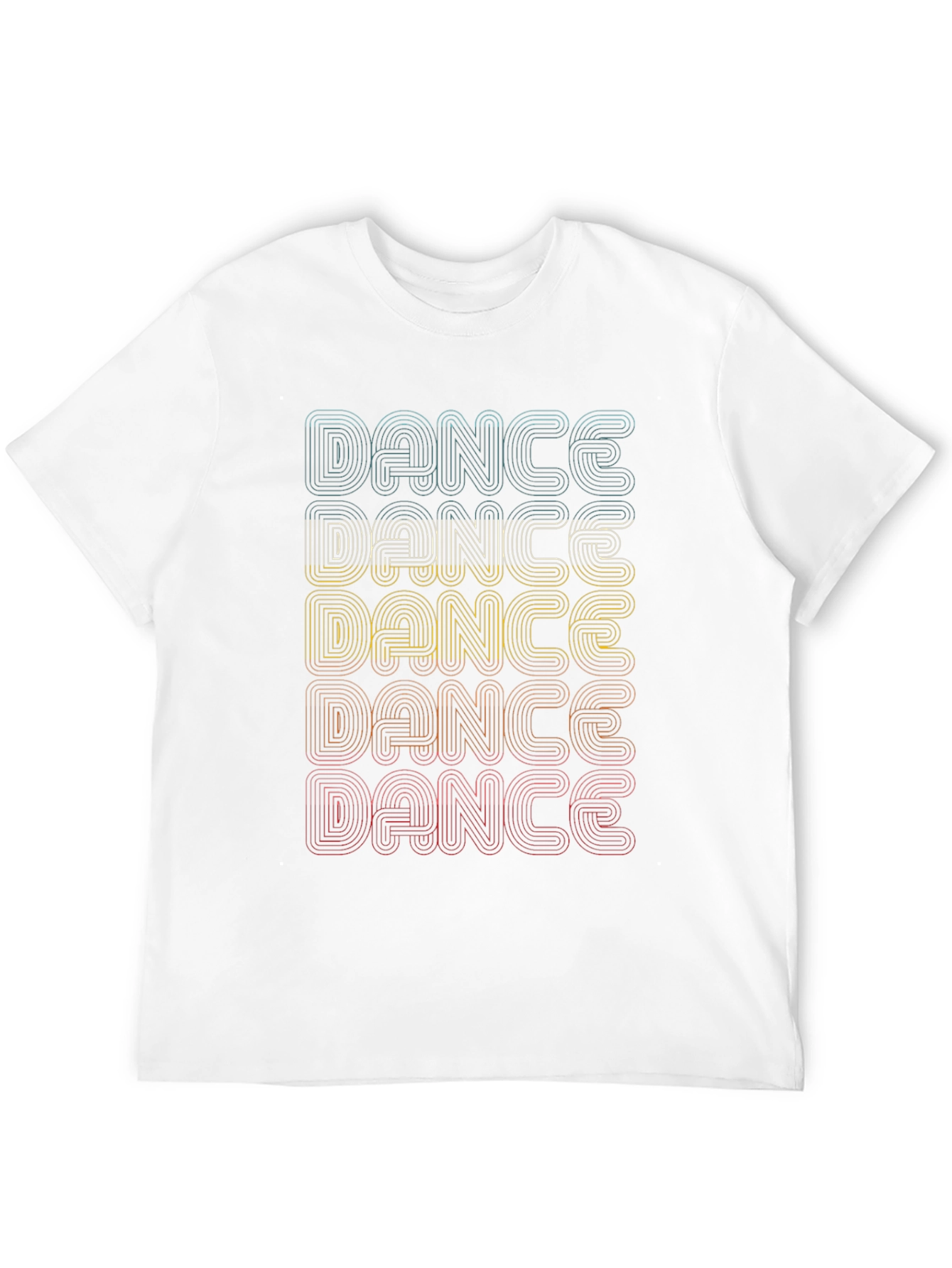 Retro Dance T-Shirt - 70s Style Graphic Tee