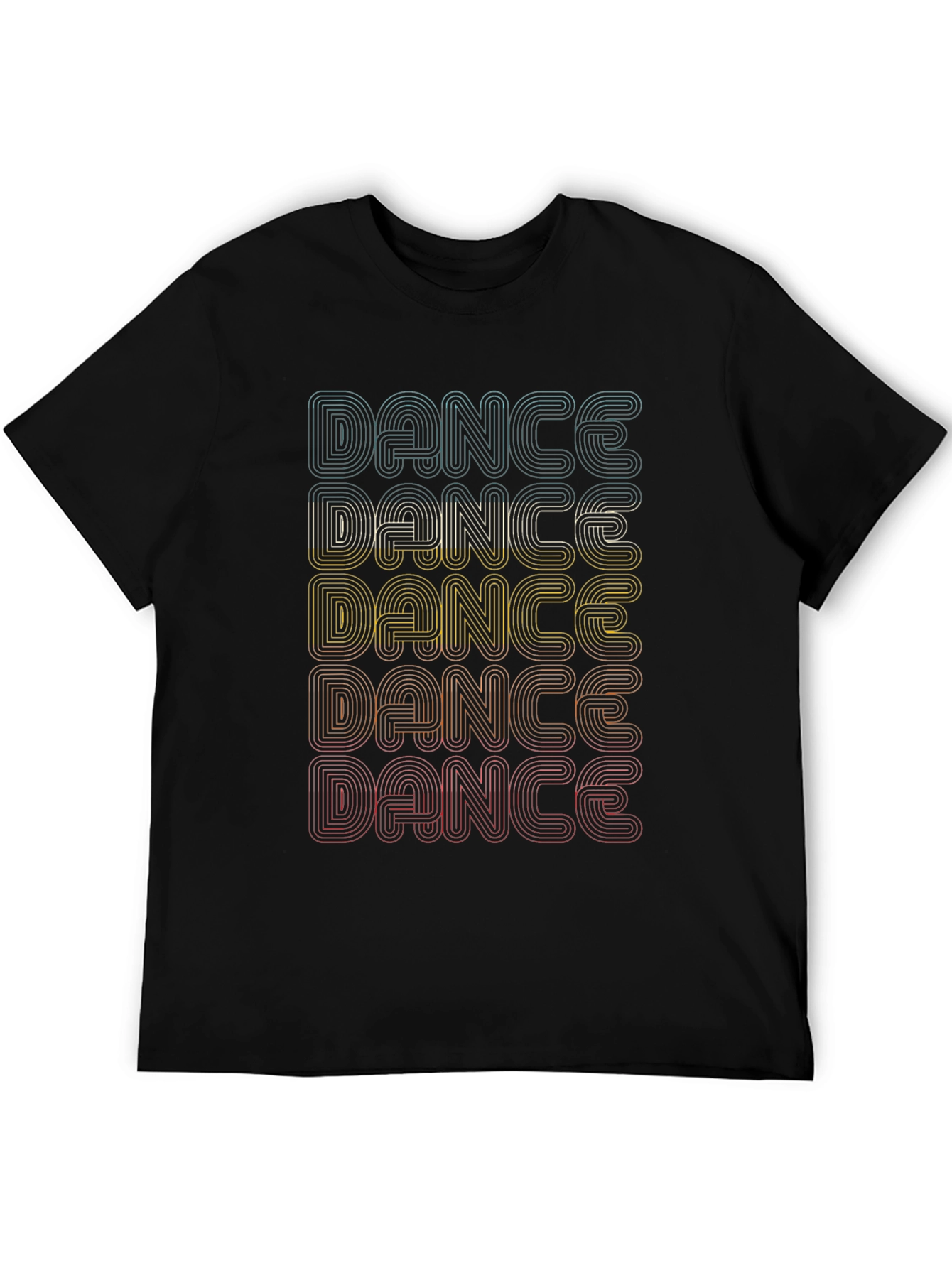 Retro Dance T-Shirt - 70s Style Graphic Tee