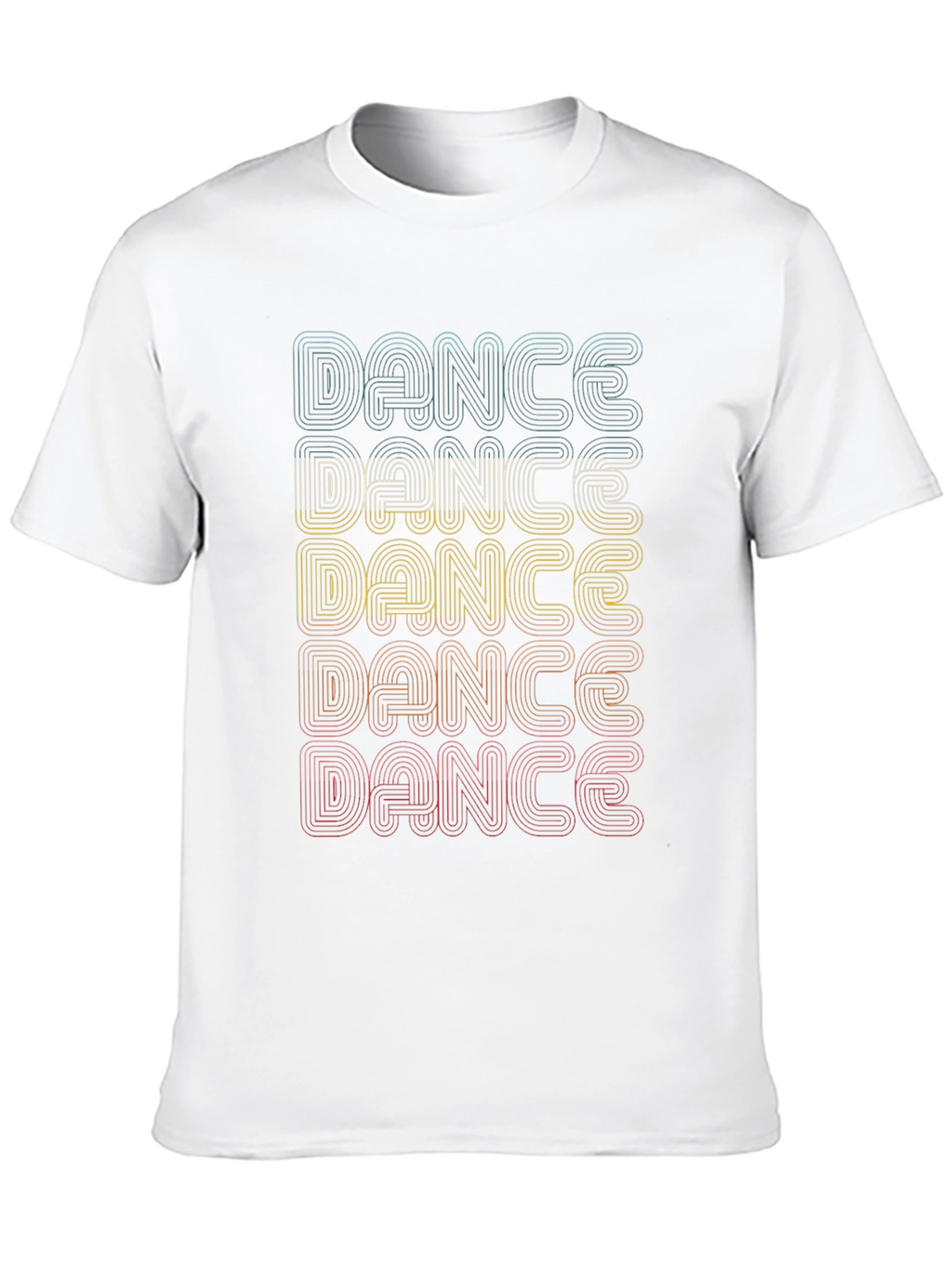 Retro Dance T-Shirt - 70s Style Graphic Tee