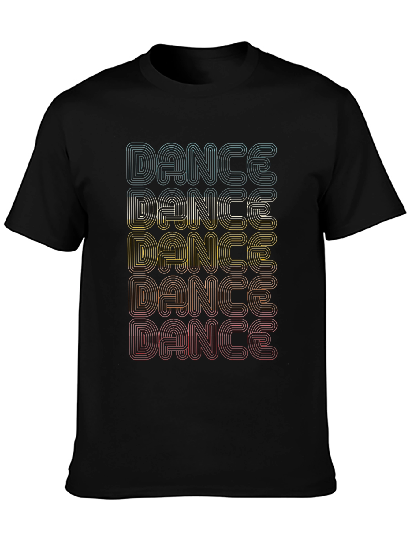 Retro Dance T-Shirt - 70s Style Graphic Tee