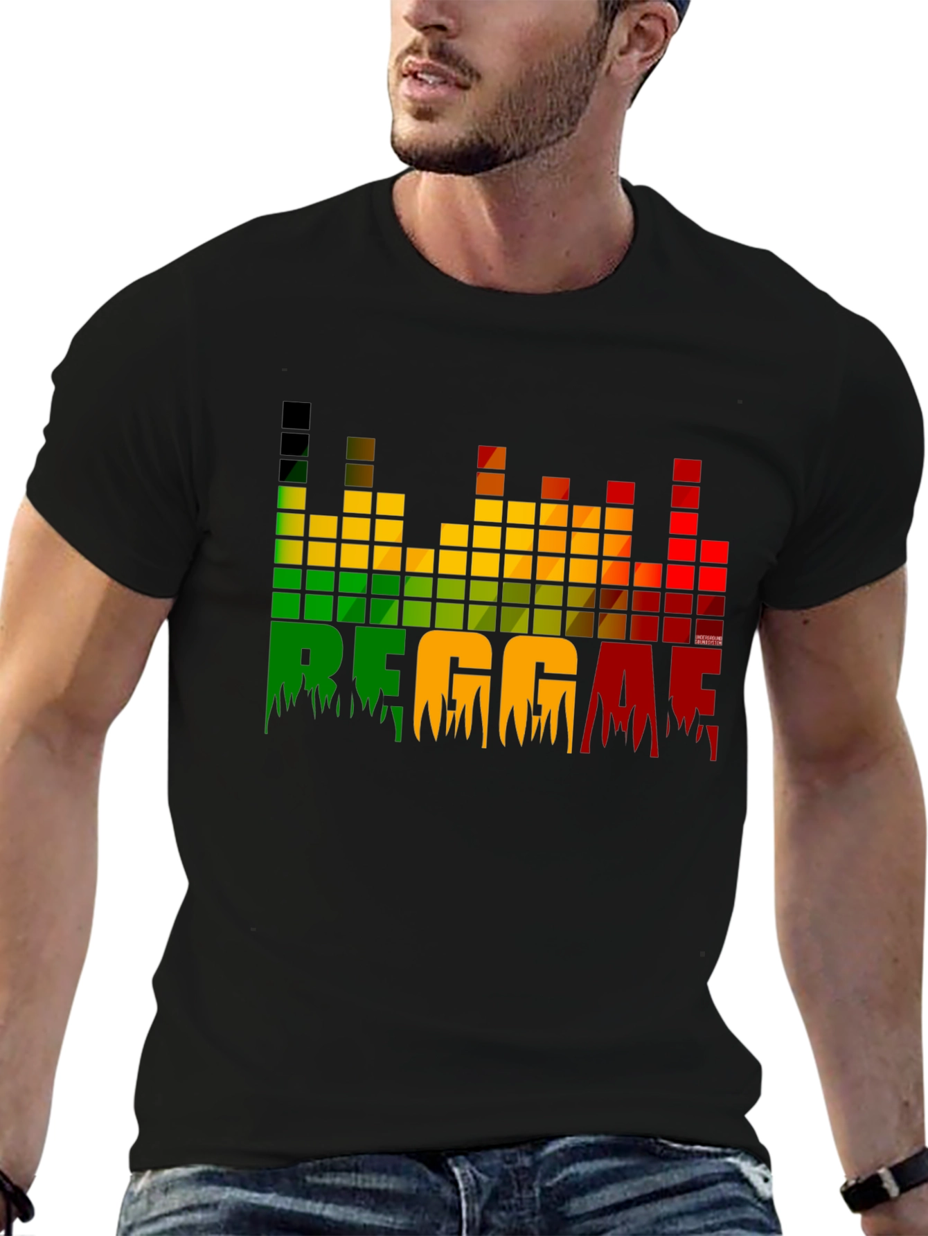 Reggae Graphic Tee - Rasta Music Lover Shirt