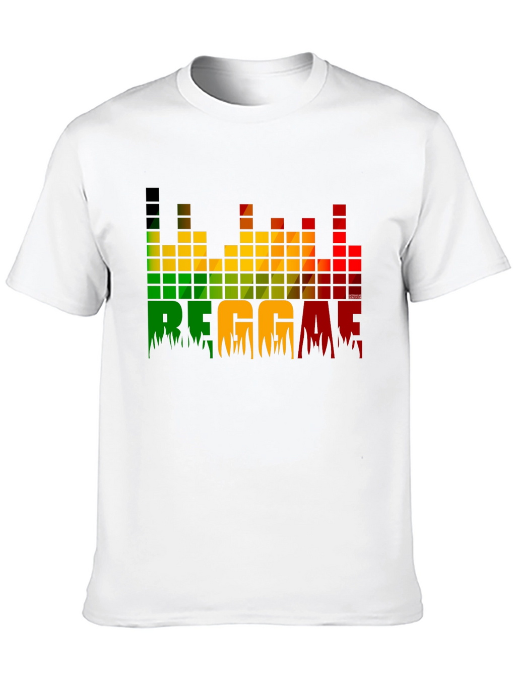 Reggae Graphic Tee - Rasta Music Lover Shirt