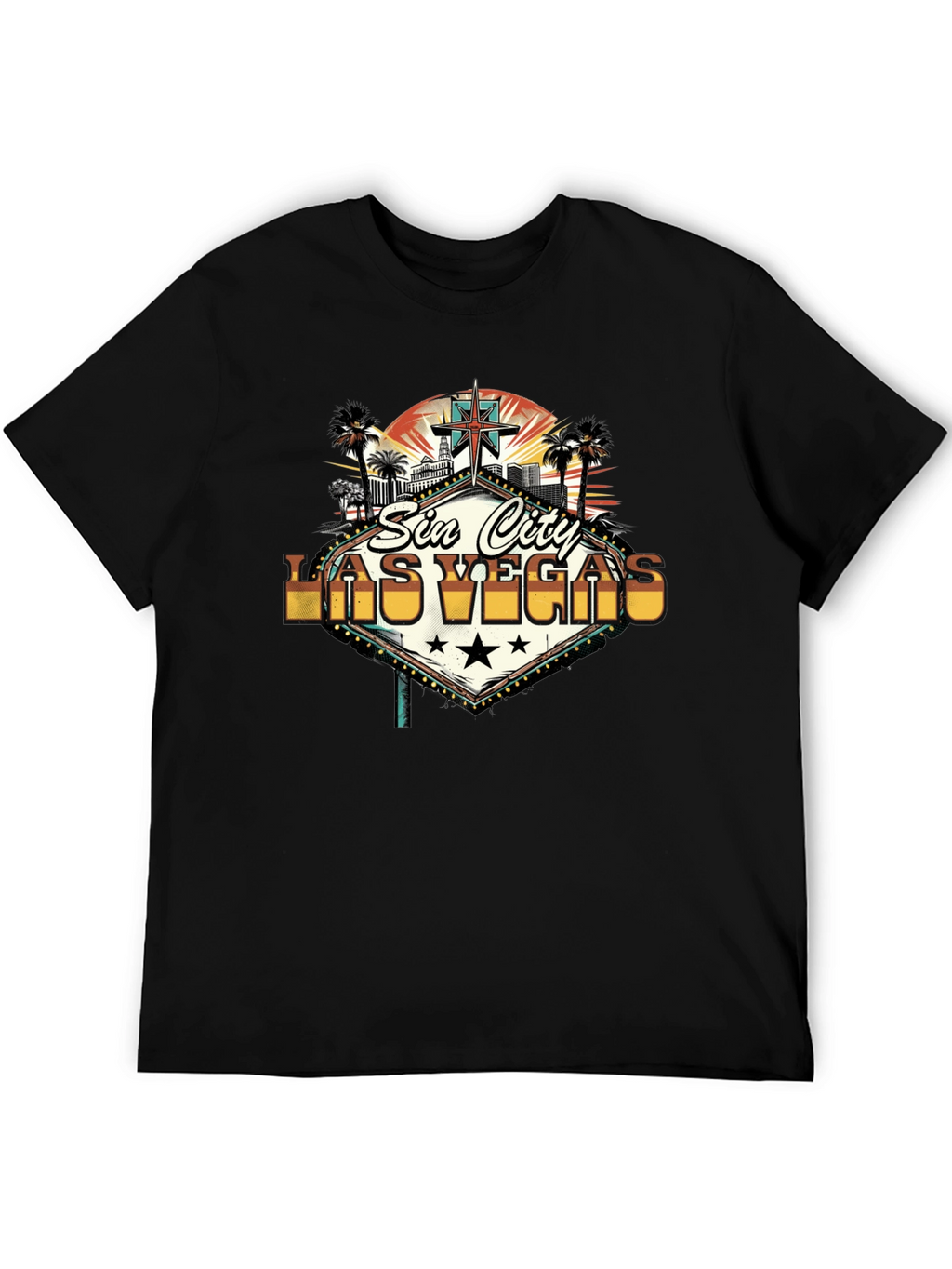 Sin City Las Vegas Graphic Tee