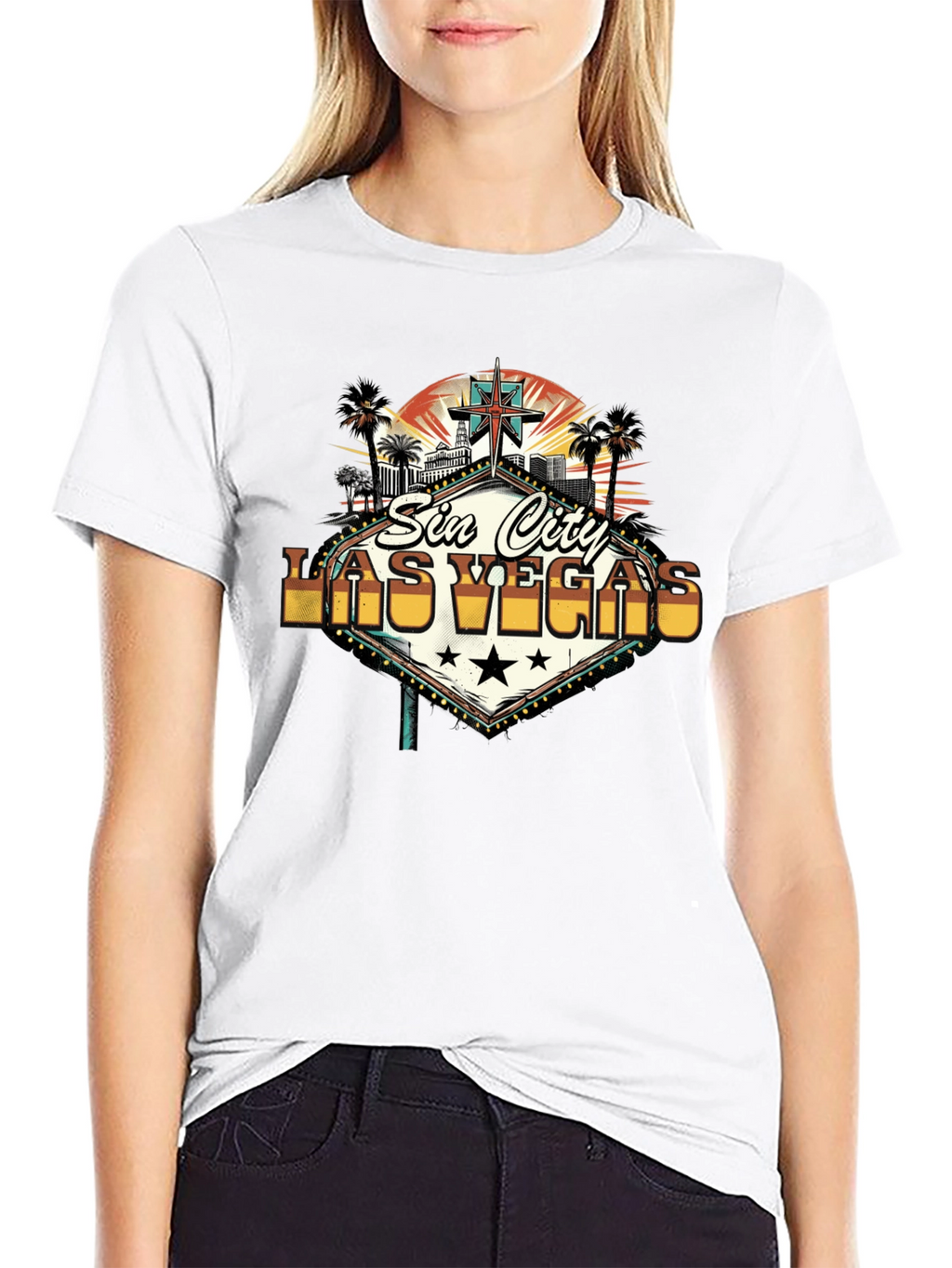 Sin City Las Vegas Graphic Tee