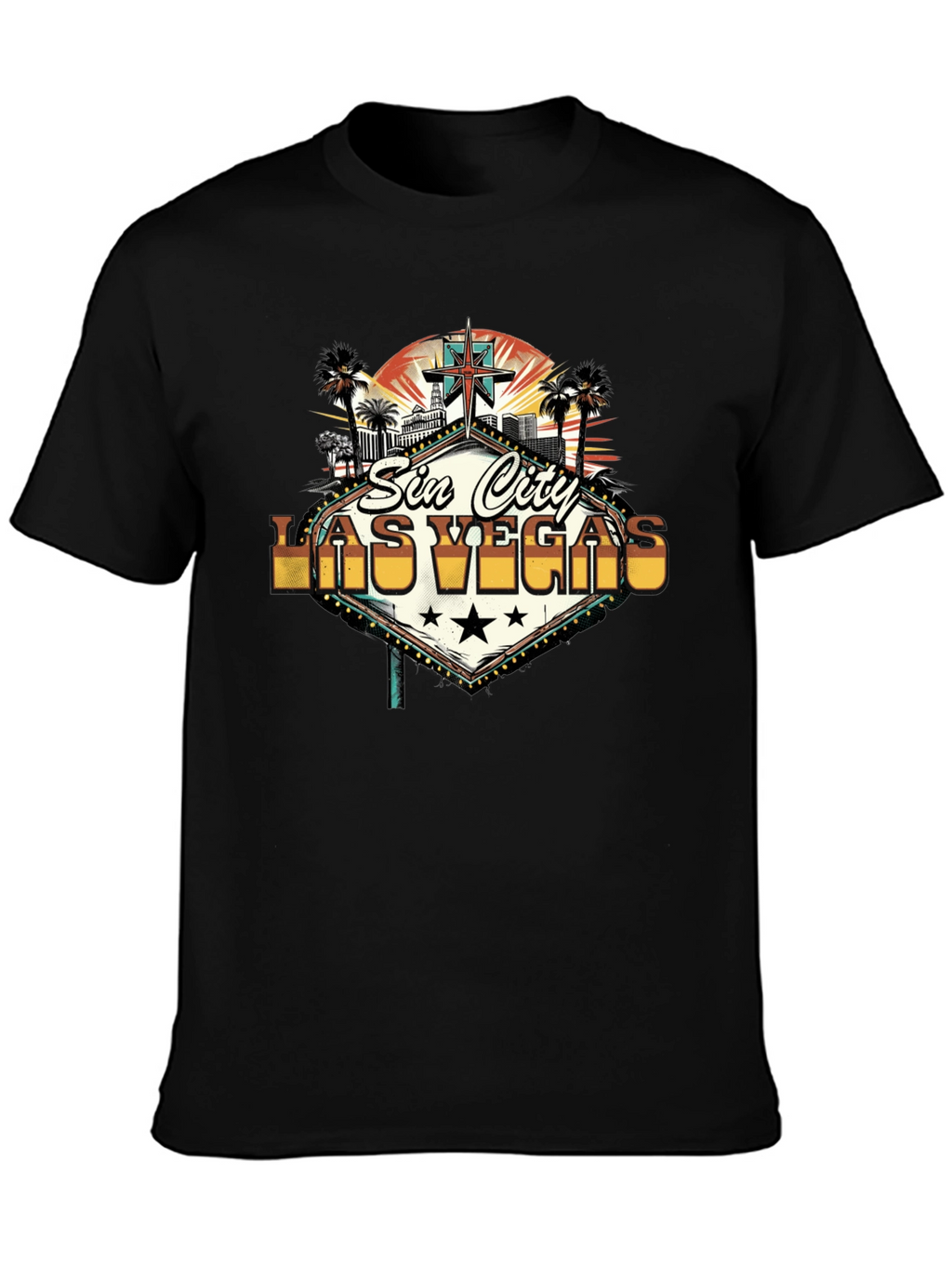 Sin City Las Vegas Graphic Tee