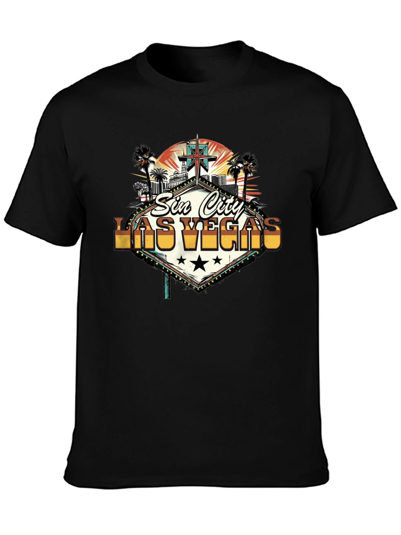 Sin City Las Vegas Graphic Tee