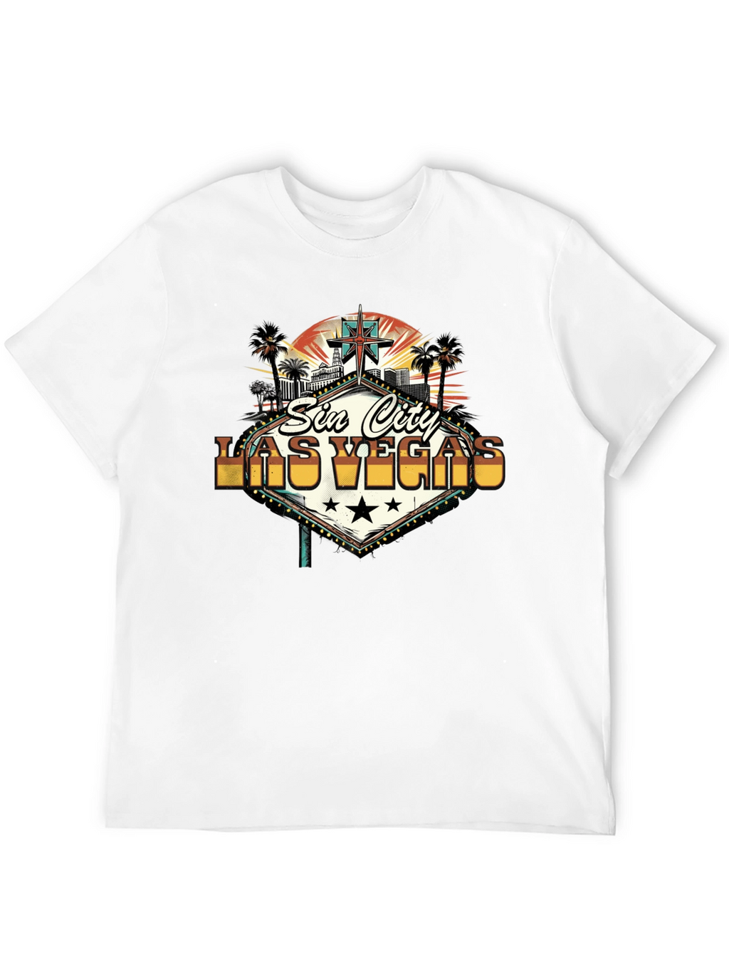 Sin City Las Vegas Graphic Tee