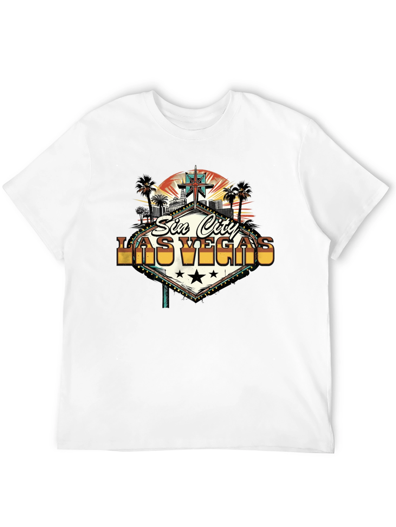 Sin City Las Vegas Graphic Tee