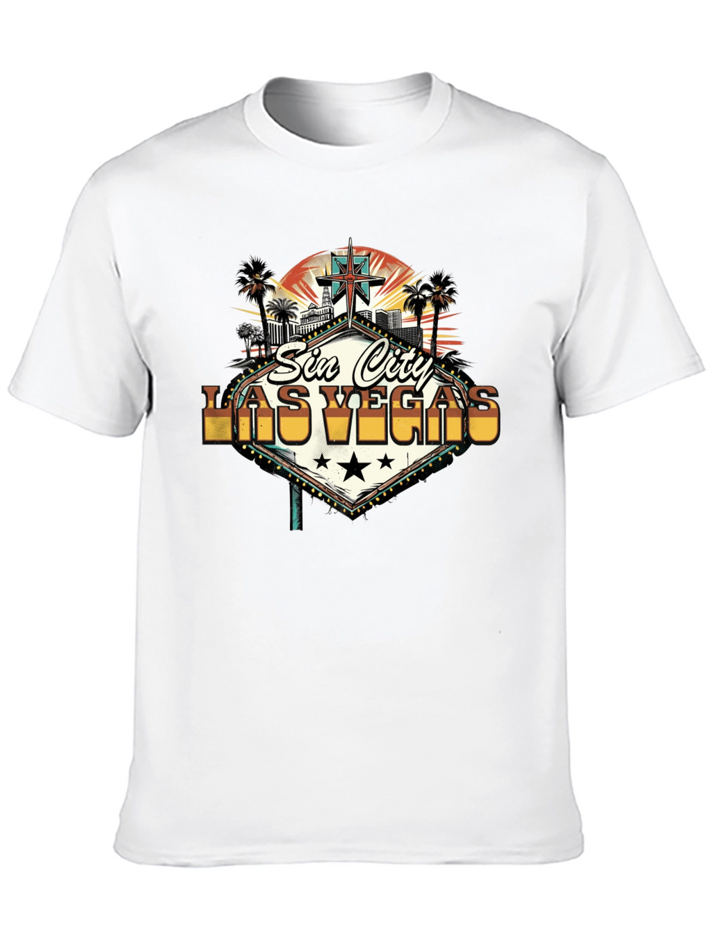 Sin City Las Vegas Graphic Tee