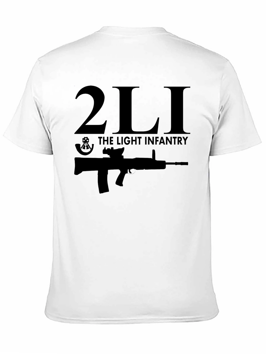 2LI The Light Infantry Black T-Shirt
