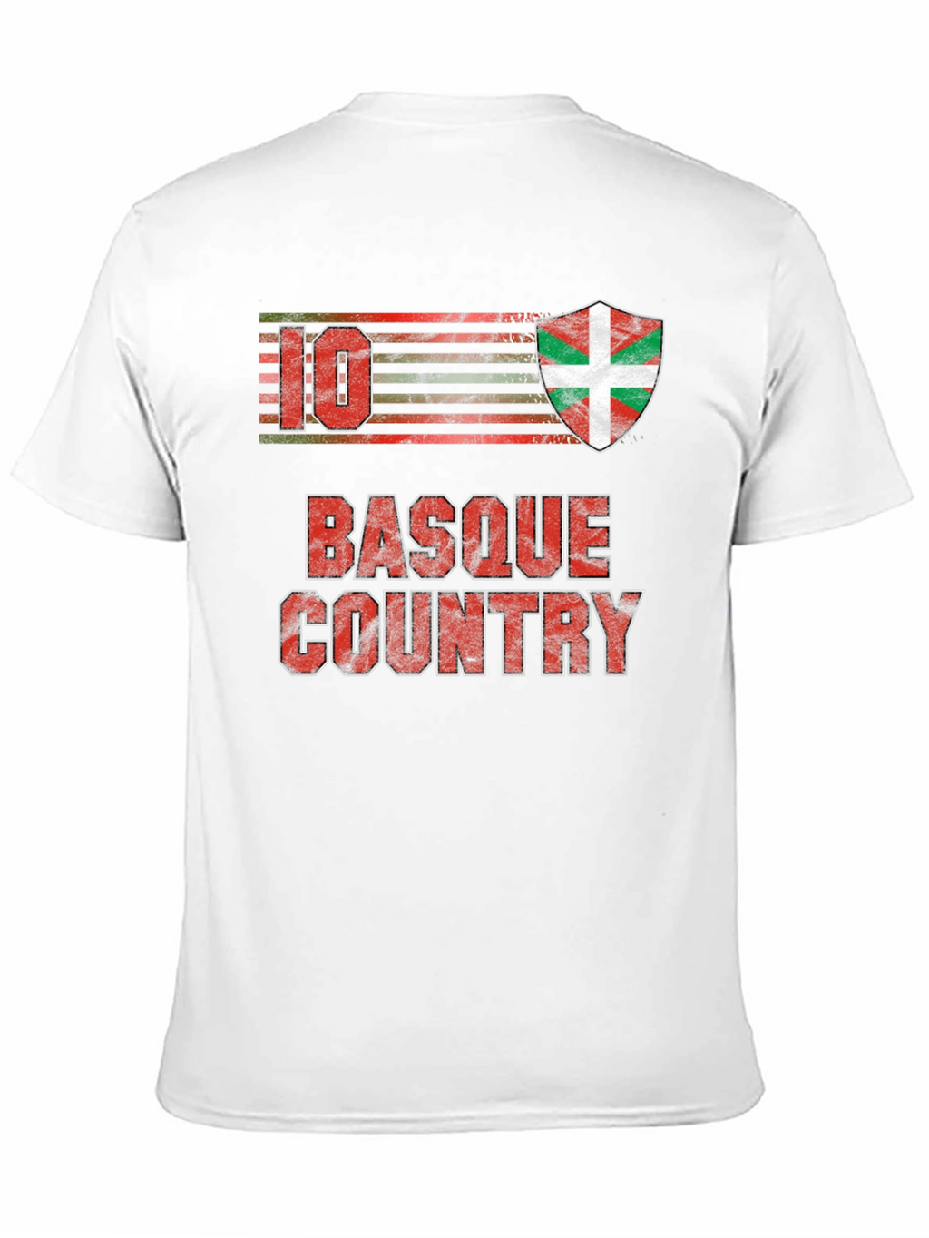 Basque Country T-Shirt - Number 10 Pride