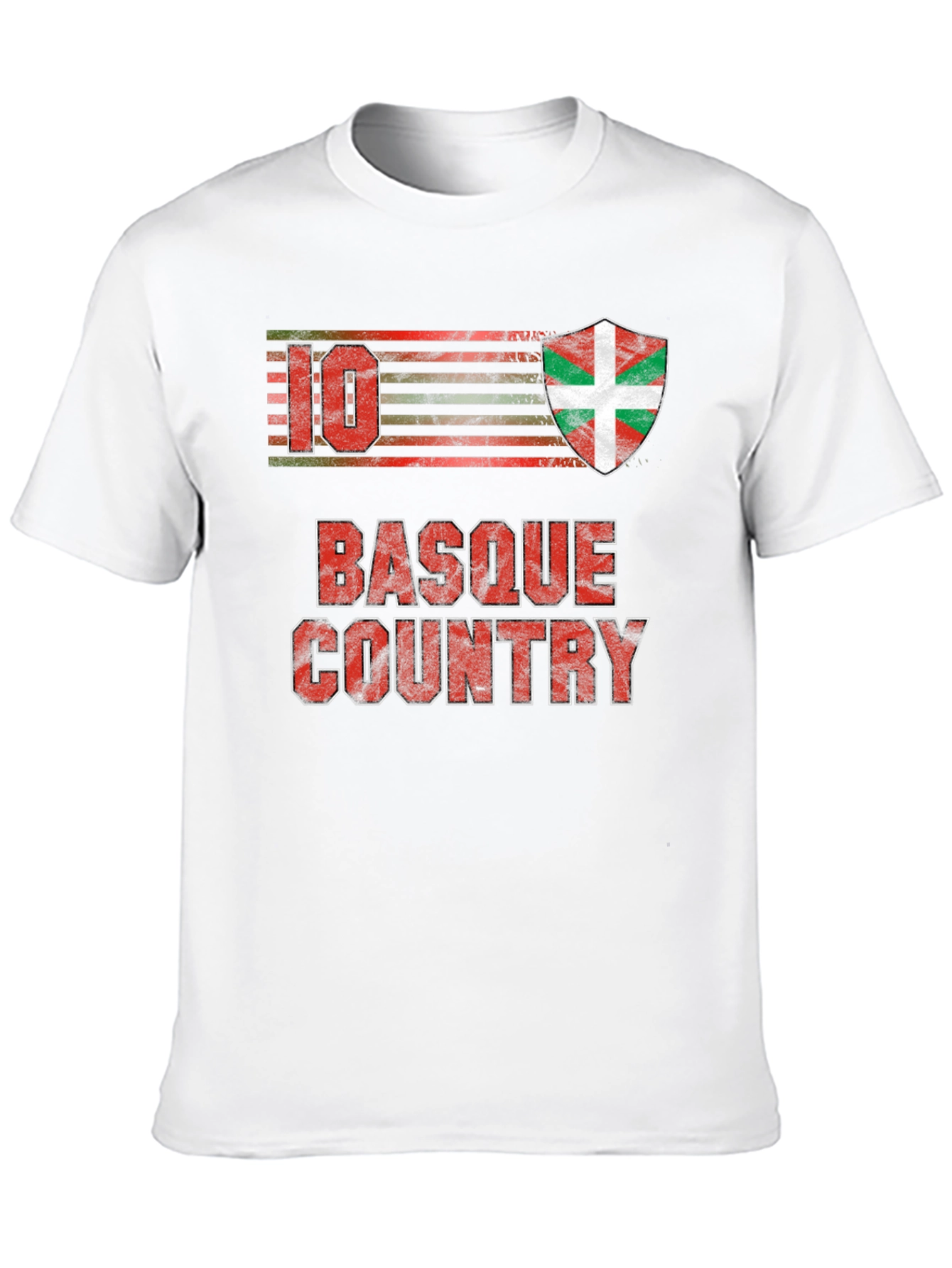 Basque Country T-Shirt - Number 10 Pride
