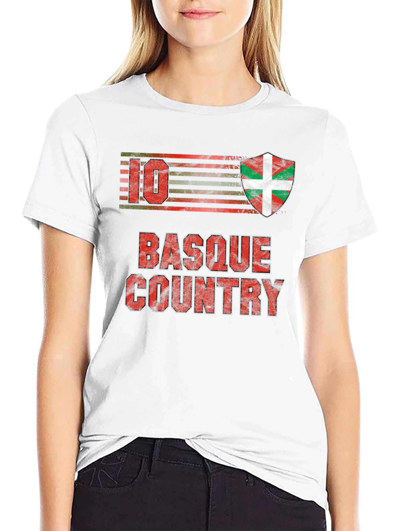 Basque Country T-Shirt - Number 10 Pride