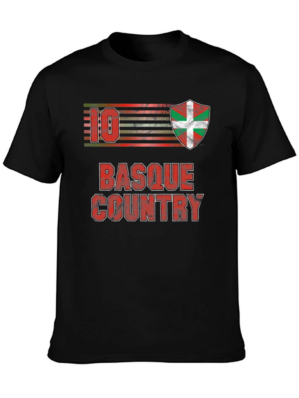 Basque Country T-Shirt - Number 10 Pride