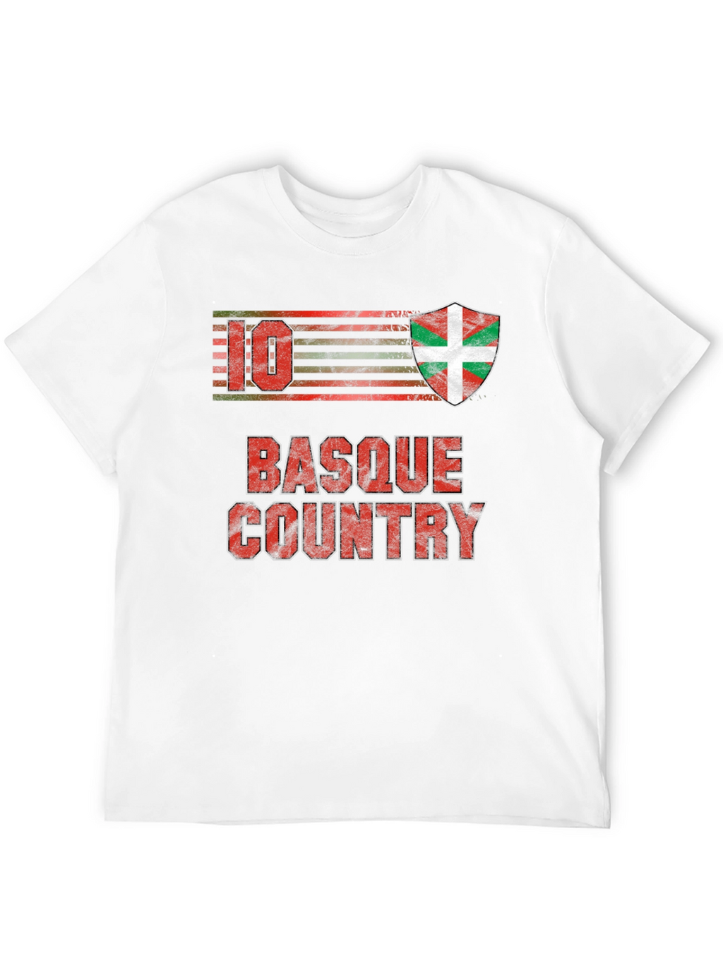 Basque Country T-Shirt - Number 10 Pride