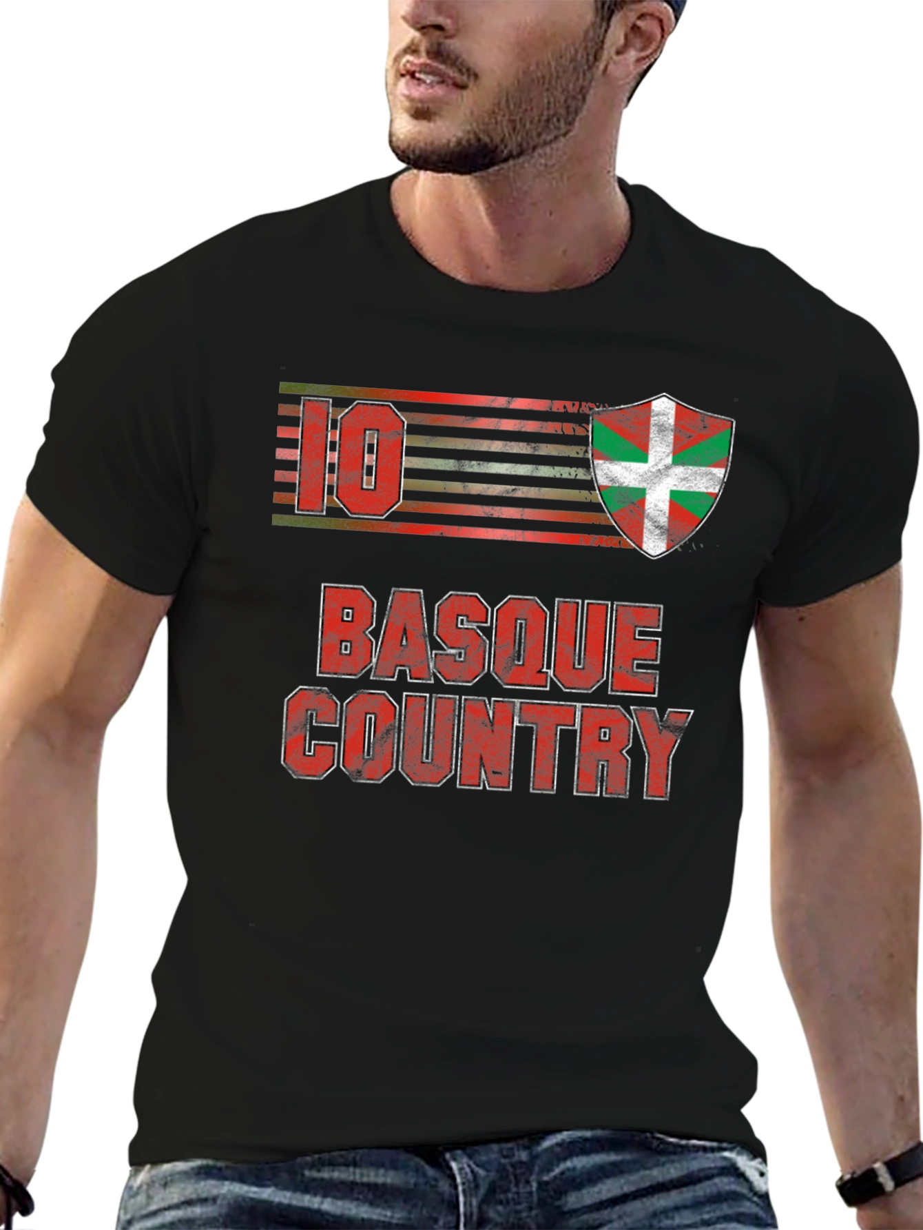 Basque Country T-Shirt - Number 10 Pride