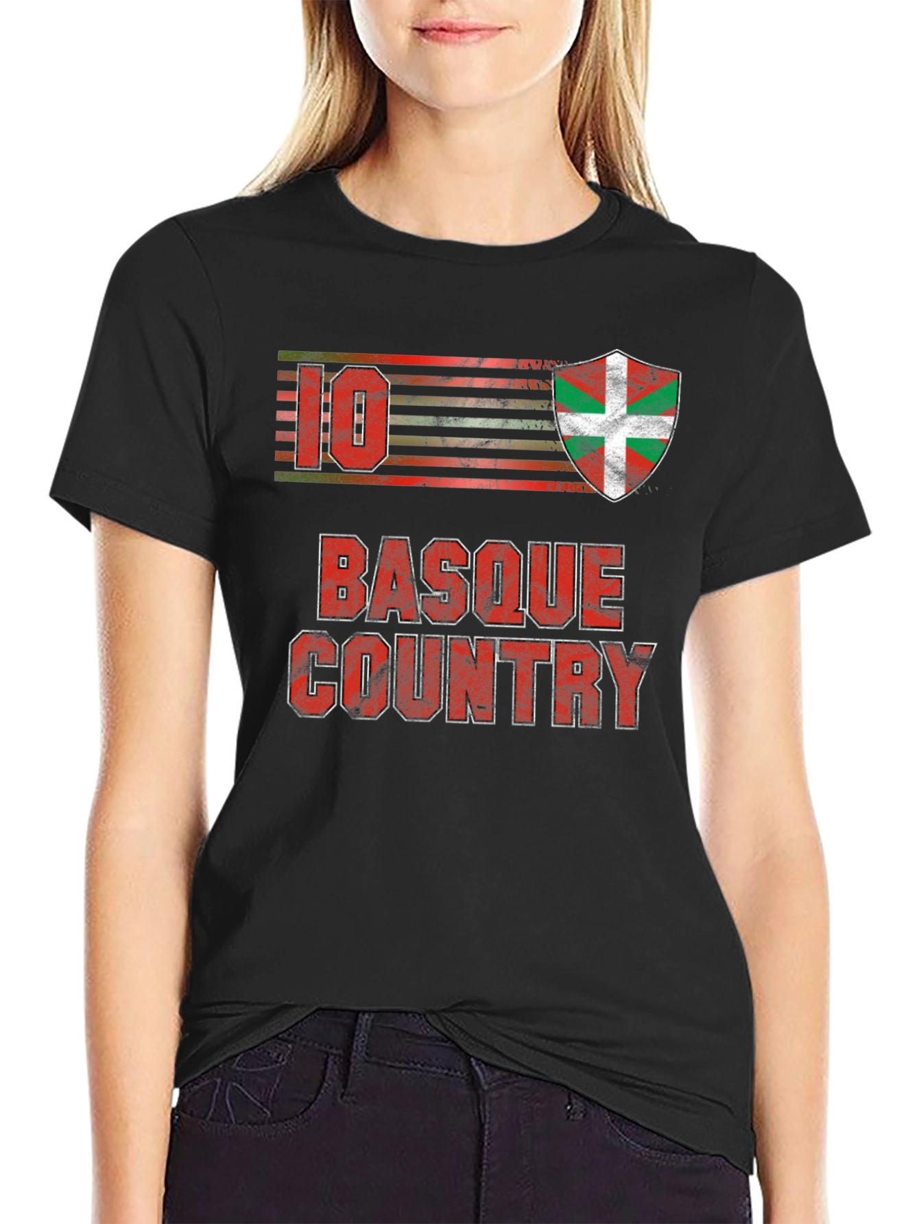 Basque Country T-Shirt - Number 10 Pride