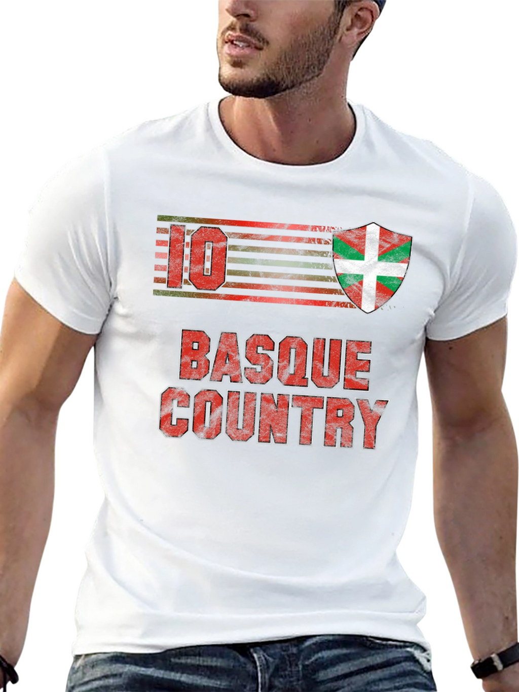 Basque Country T-Shirt - Number 10 Pride