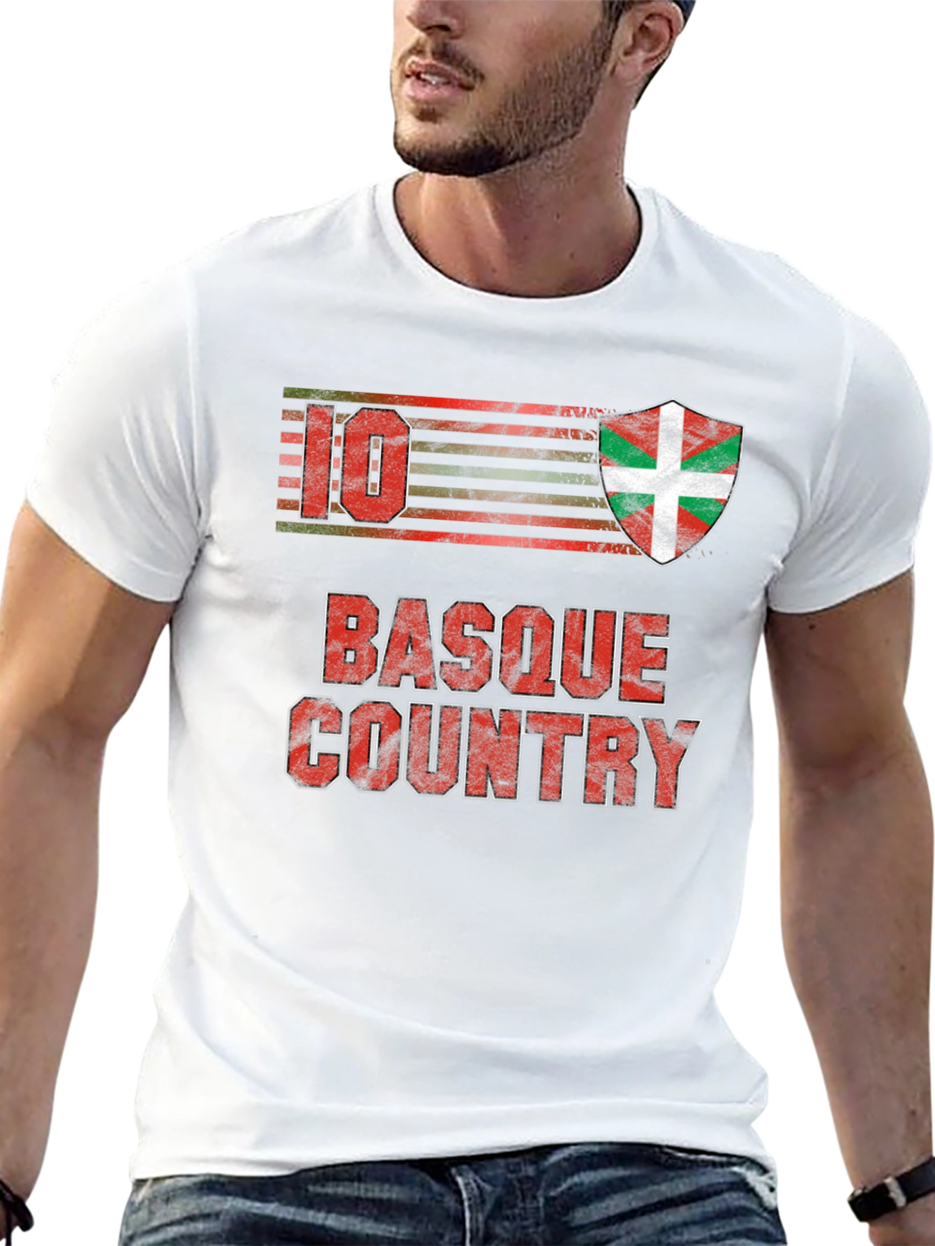 Basque Country T-Shirt - Number 10 Pride