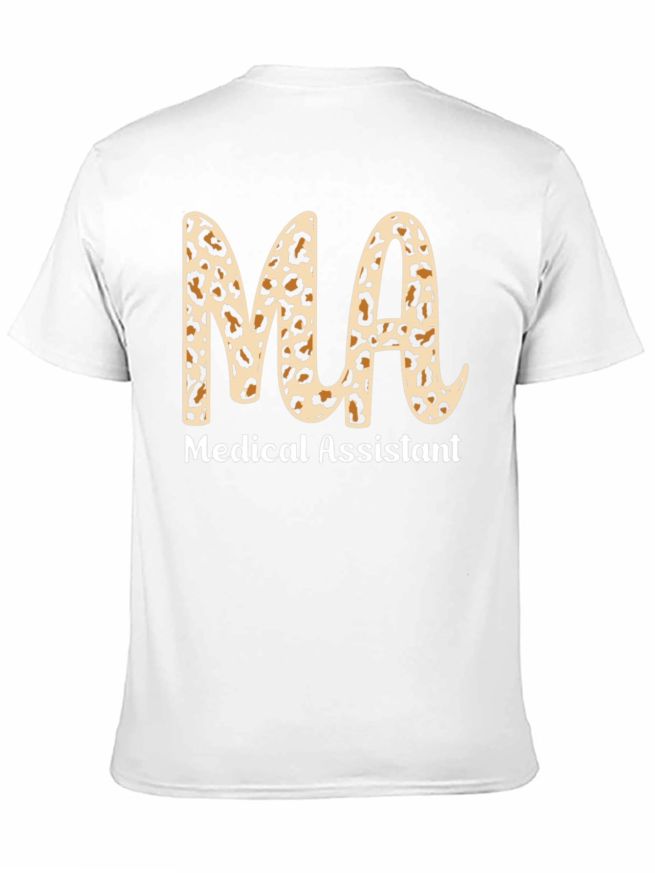 Medical Assistant Leopard Print T-Shirt