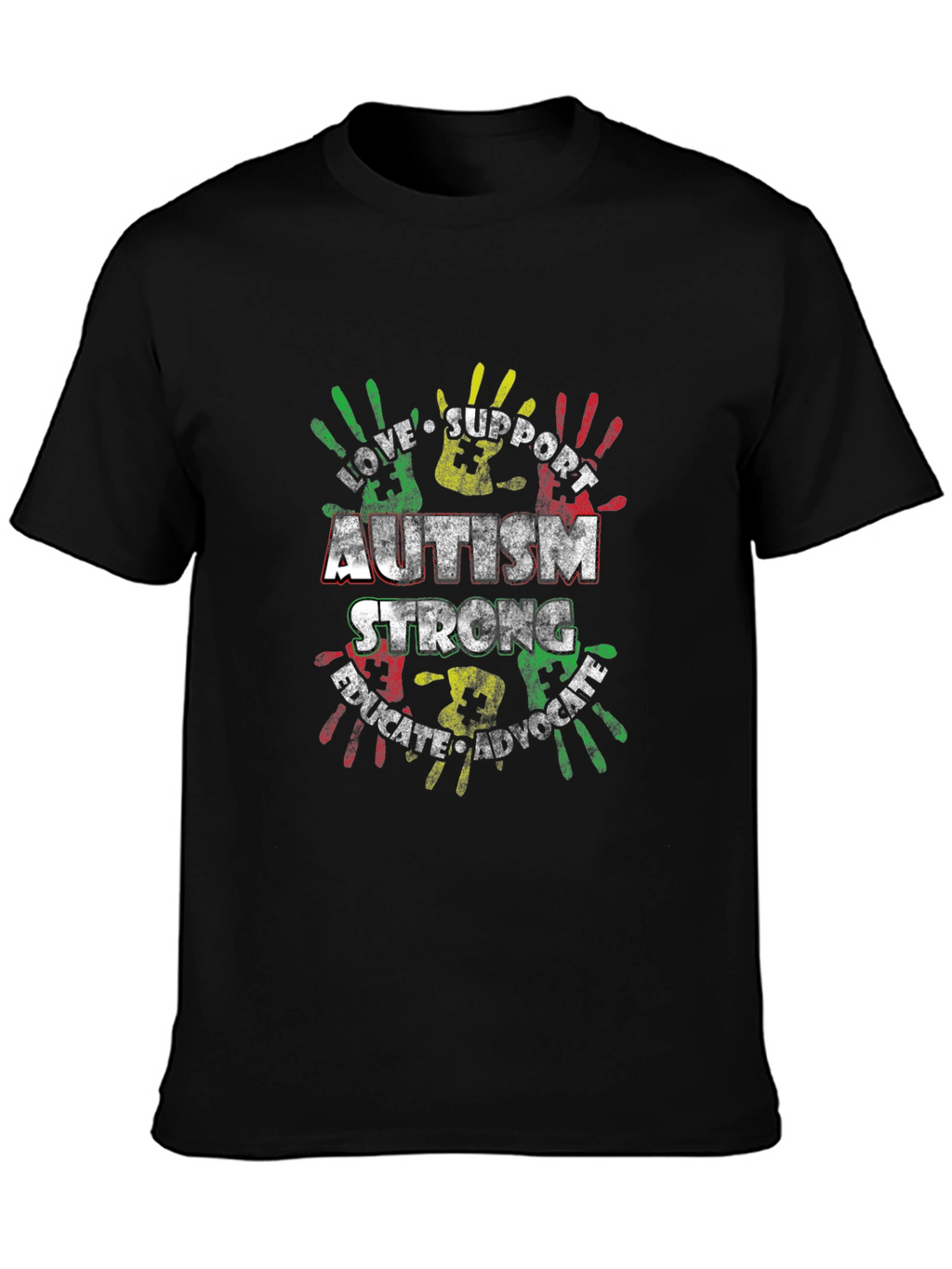 Autism Awareness T-Shirt: Love Support Educate Advocate