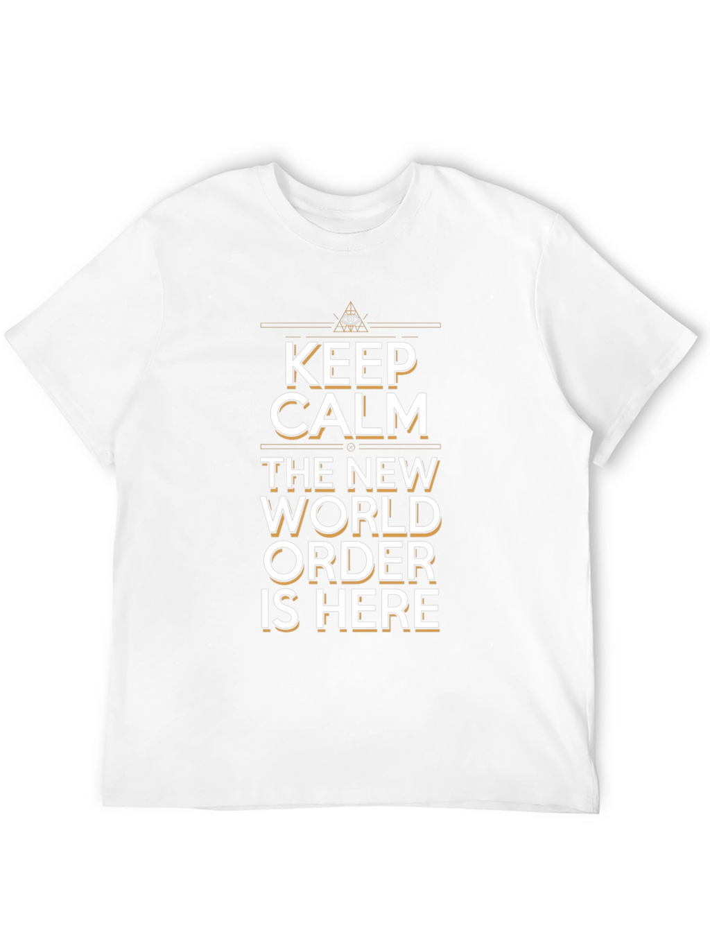 Keep Calm New World Order T-Shirt Conspiracy