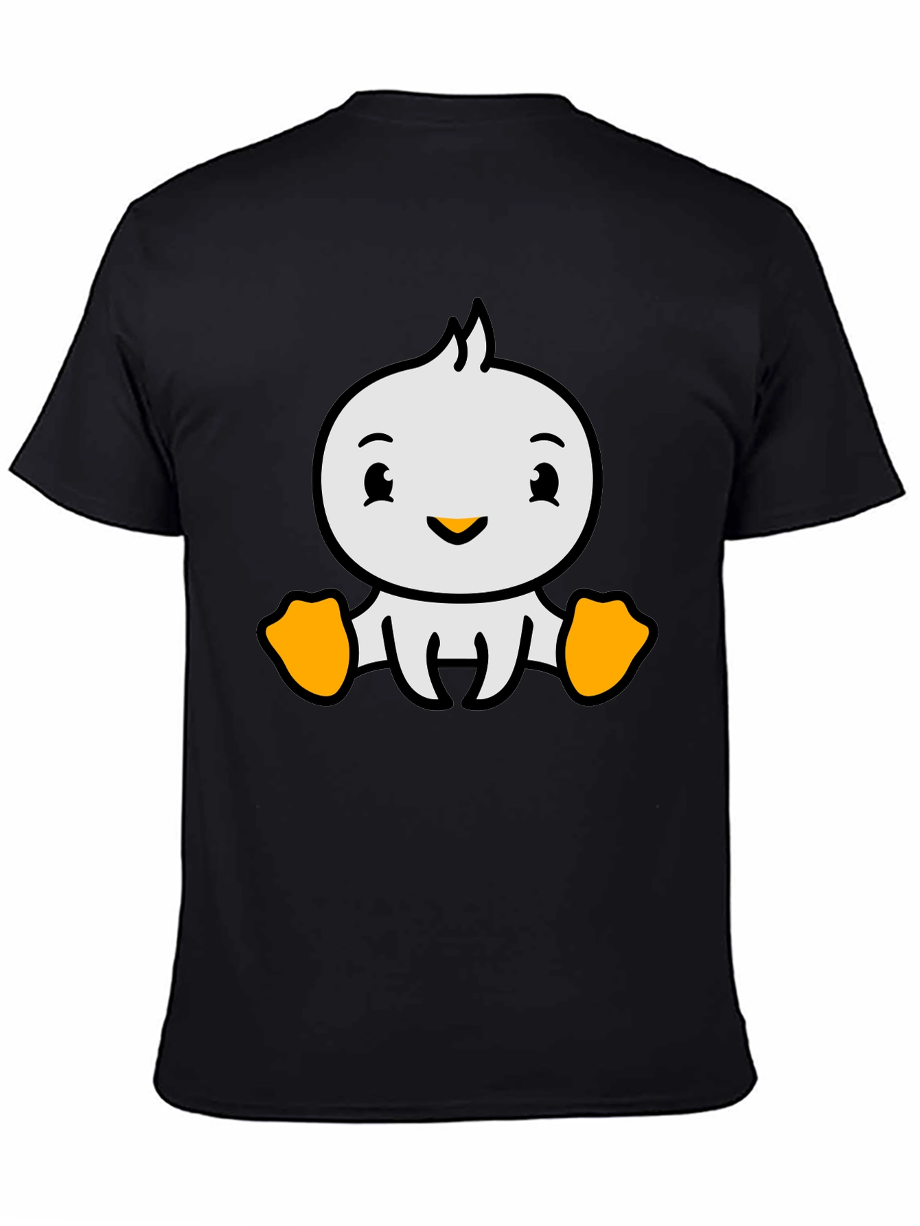 Cute Cartoon Duckling Graphic T-Shirt