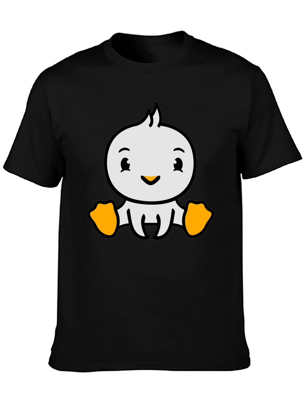 Cute Cartoon Duckling Graphic T-Shirt