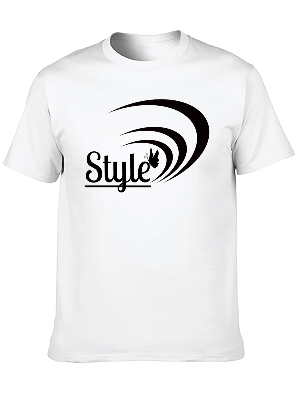 Stylish Black Tee with Unique Graphic