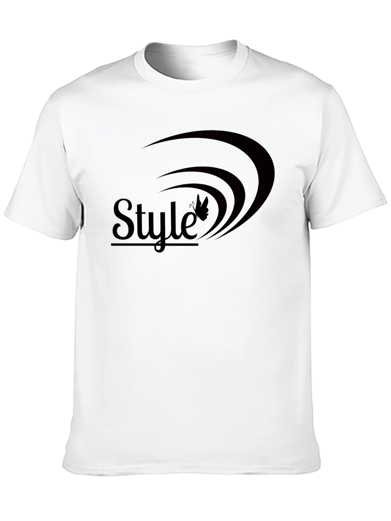 Stylish Black Tee with Unique Graphic