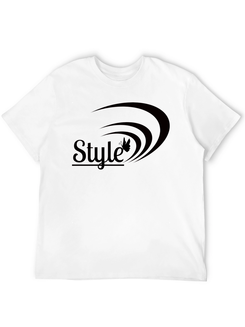 Stylish Black Tee with Unique Graphic