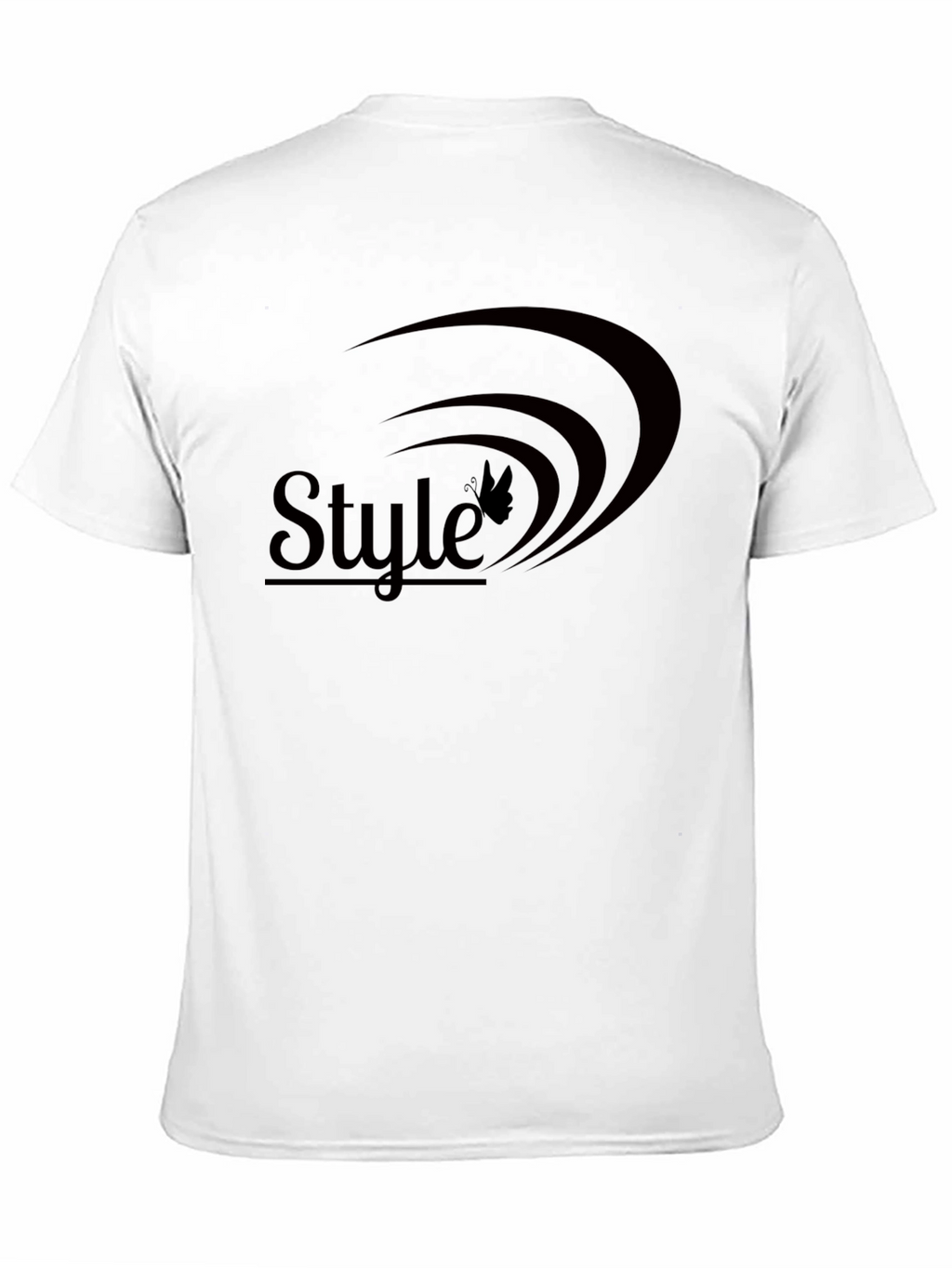 Stylish Black Tee with Unique Graphic
