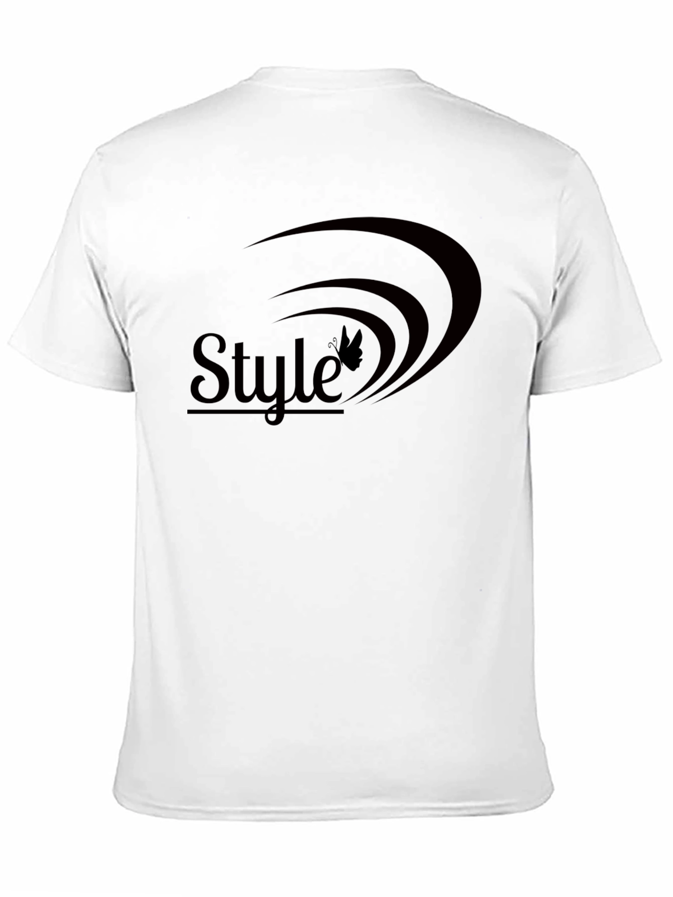 Stylish Black Tee with Unique Graphic