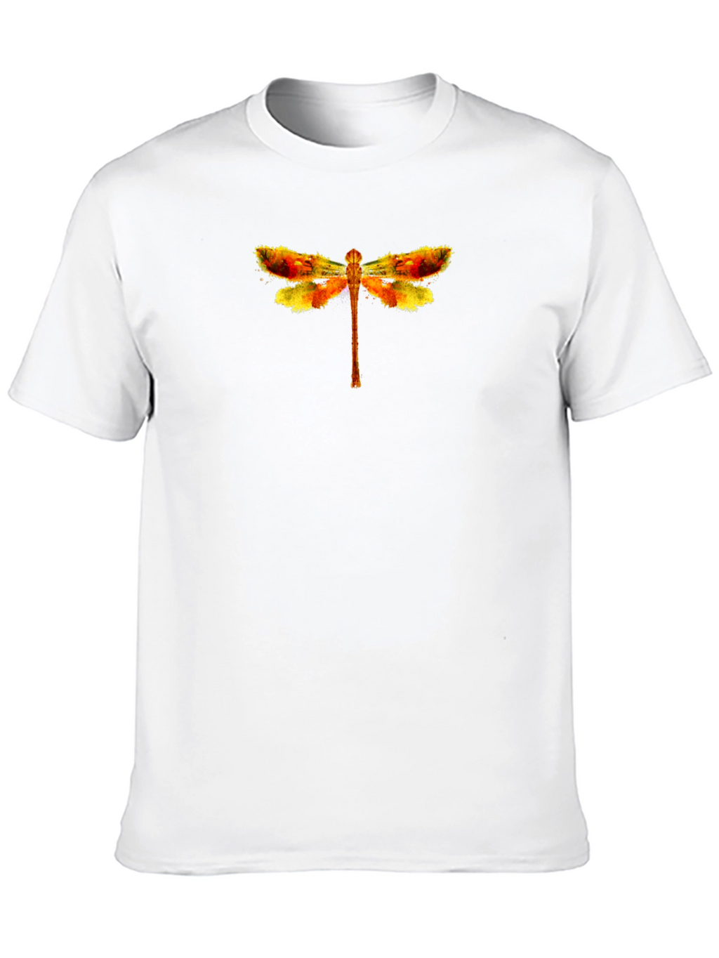 Dragonfly Graphic Tee - Stylish Black T-Shirt