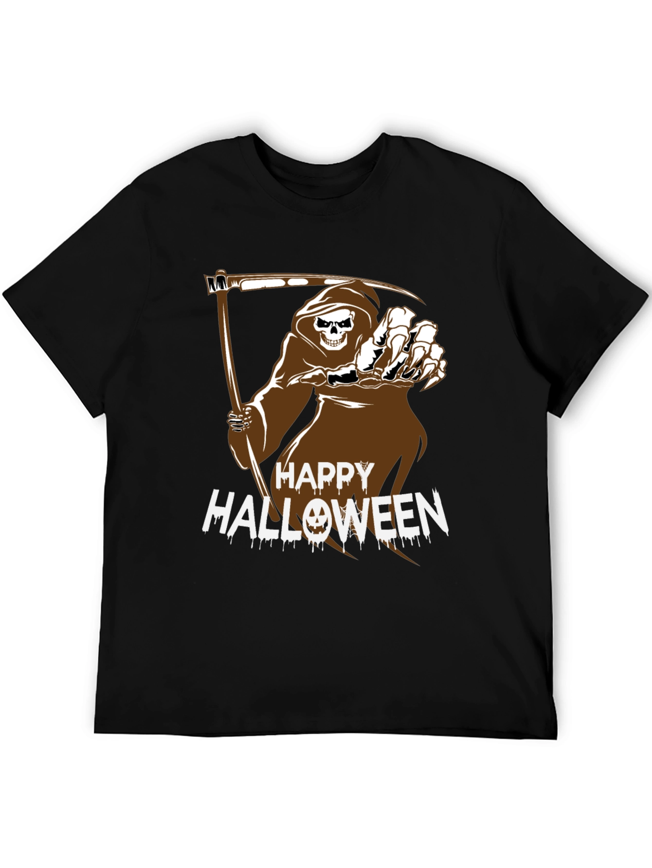 Happy Halloween Reaper Graphic Tee