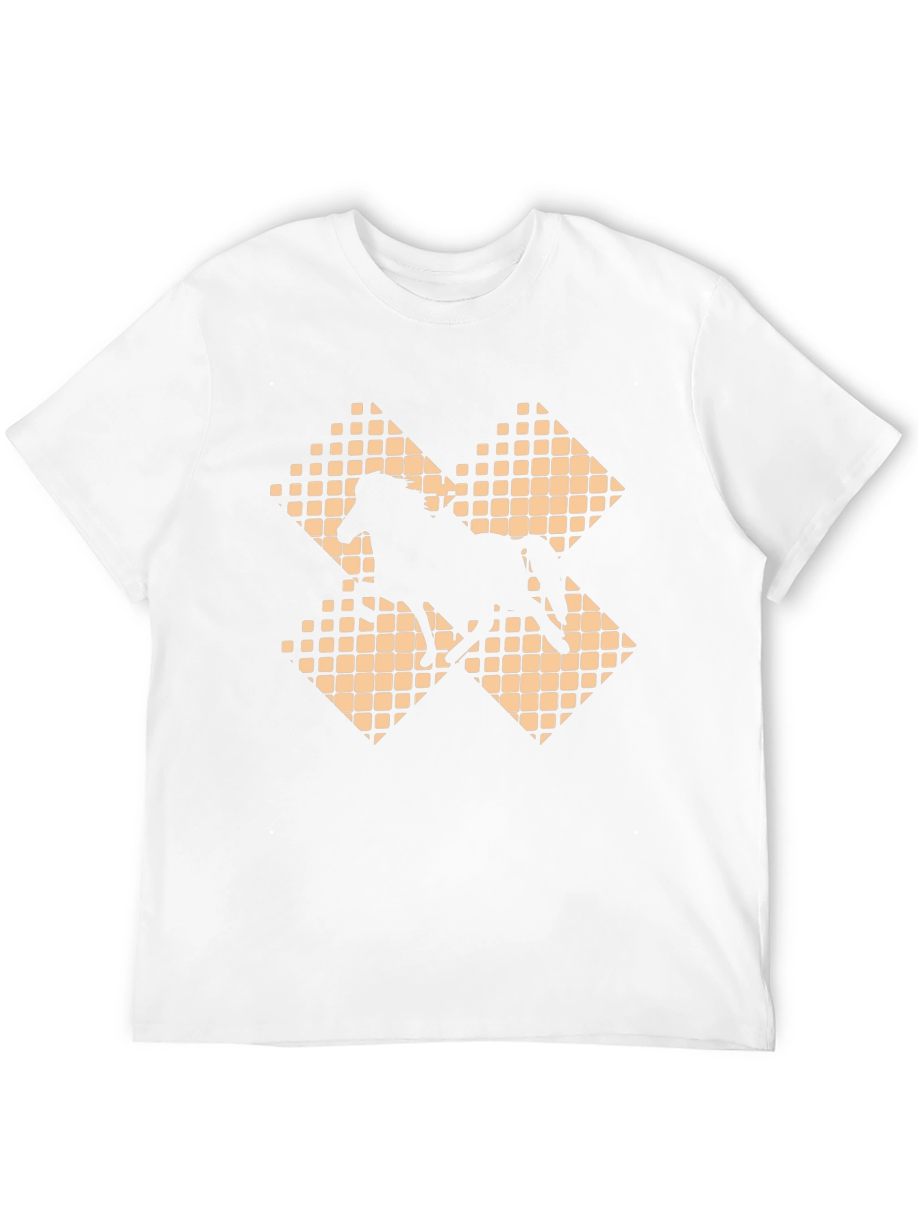 Horse Graphic Tee - Stylish Black Cotton T-Shirt